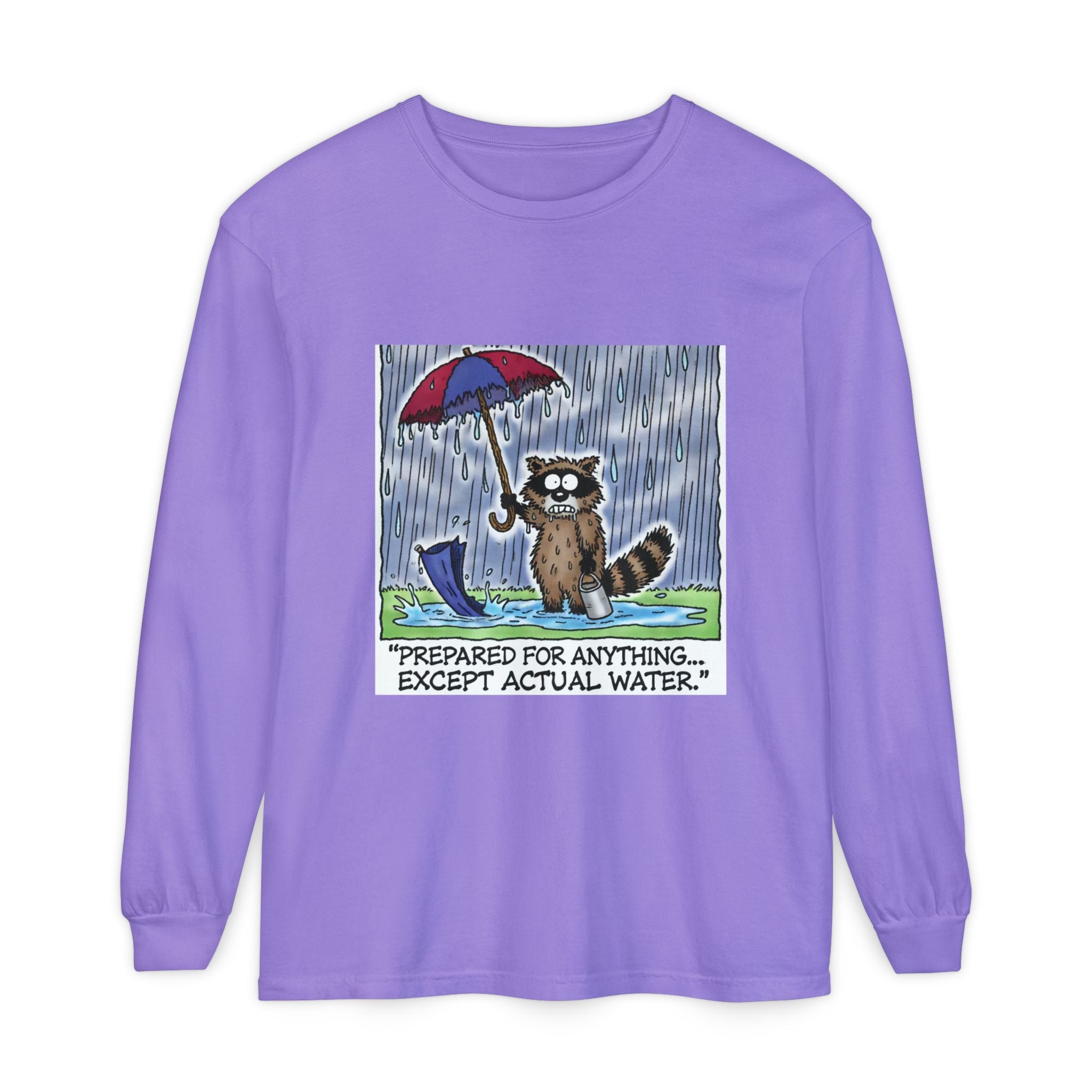 BS WETWEAR WET RACOON LONGSLEEVE TEE SHIRT