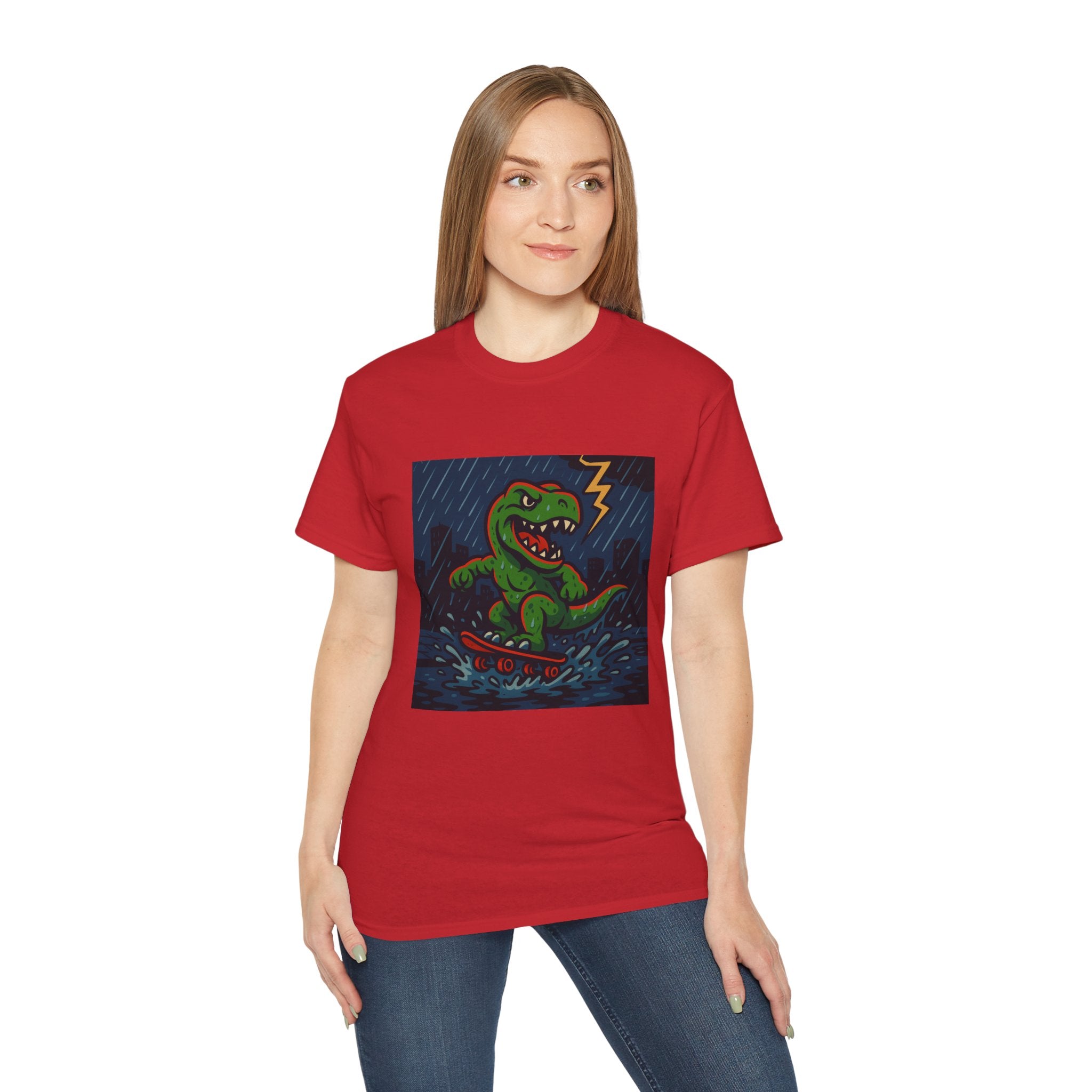 BS WETWEAR T-RAIN REX: KING OF THE WET STREETS T-SHIRT