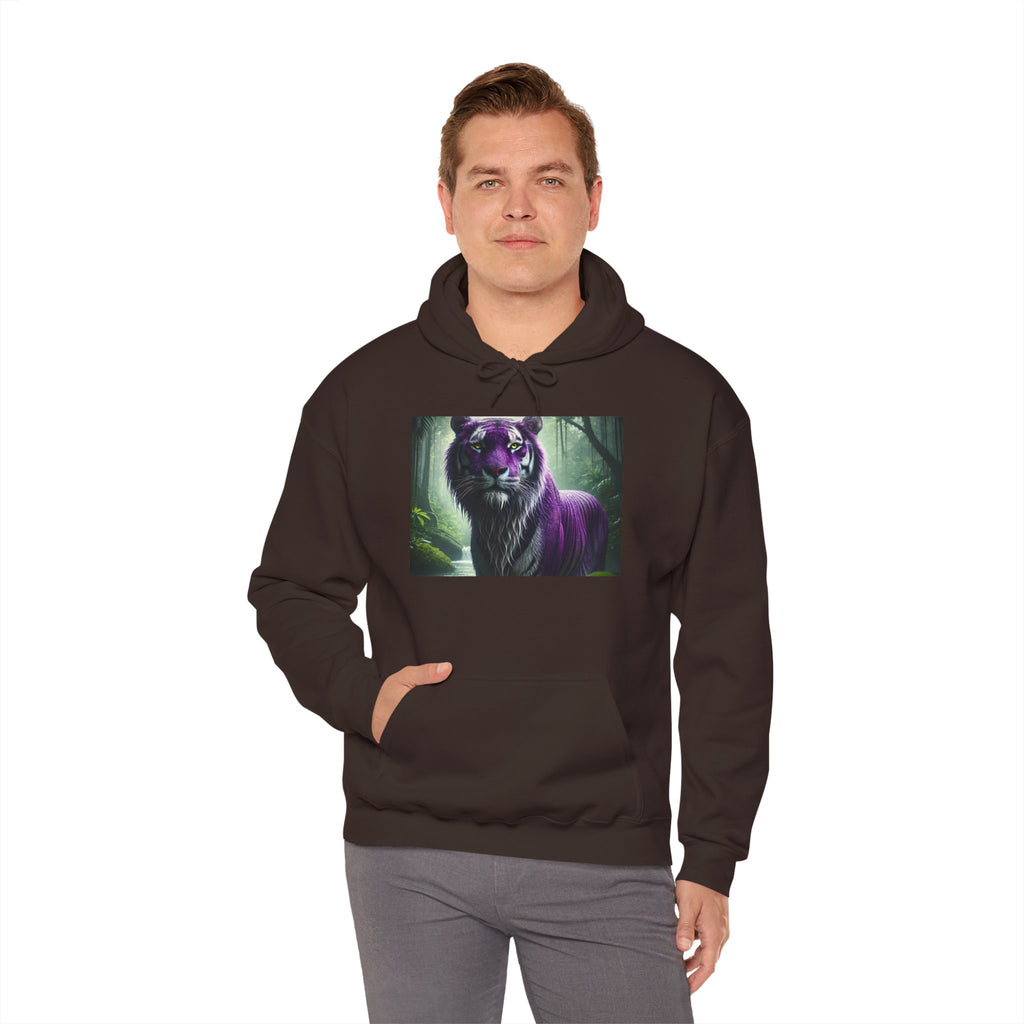 BS WETWEAR WET MAJESTIC PURPLE TIGER HOODIE