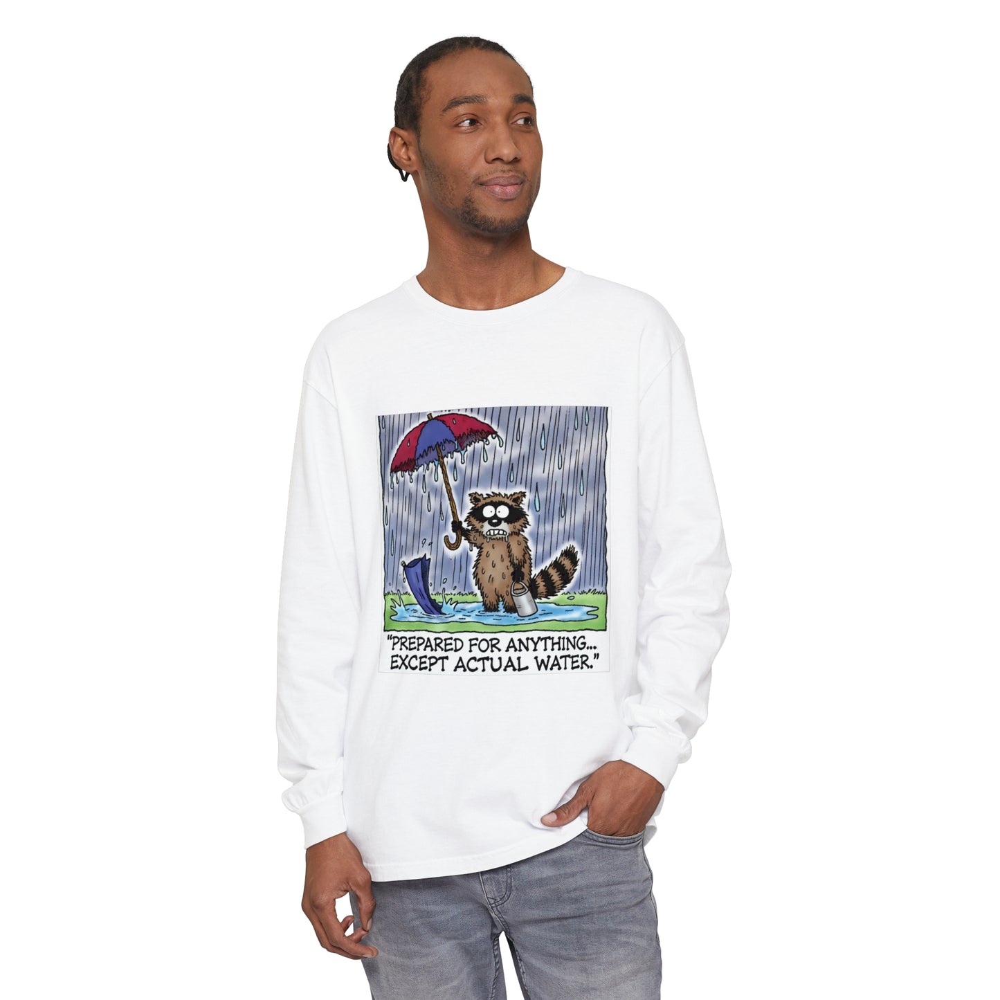 BS WETWEAR WET RACOON LONGSLEEVE TEE SHIRT