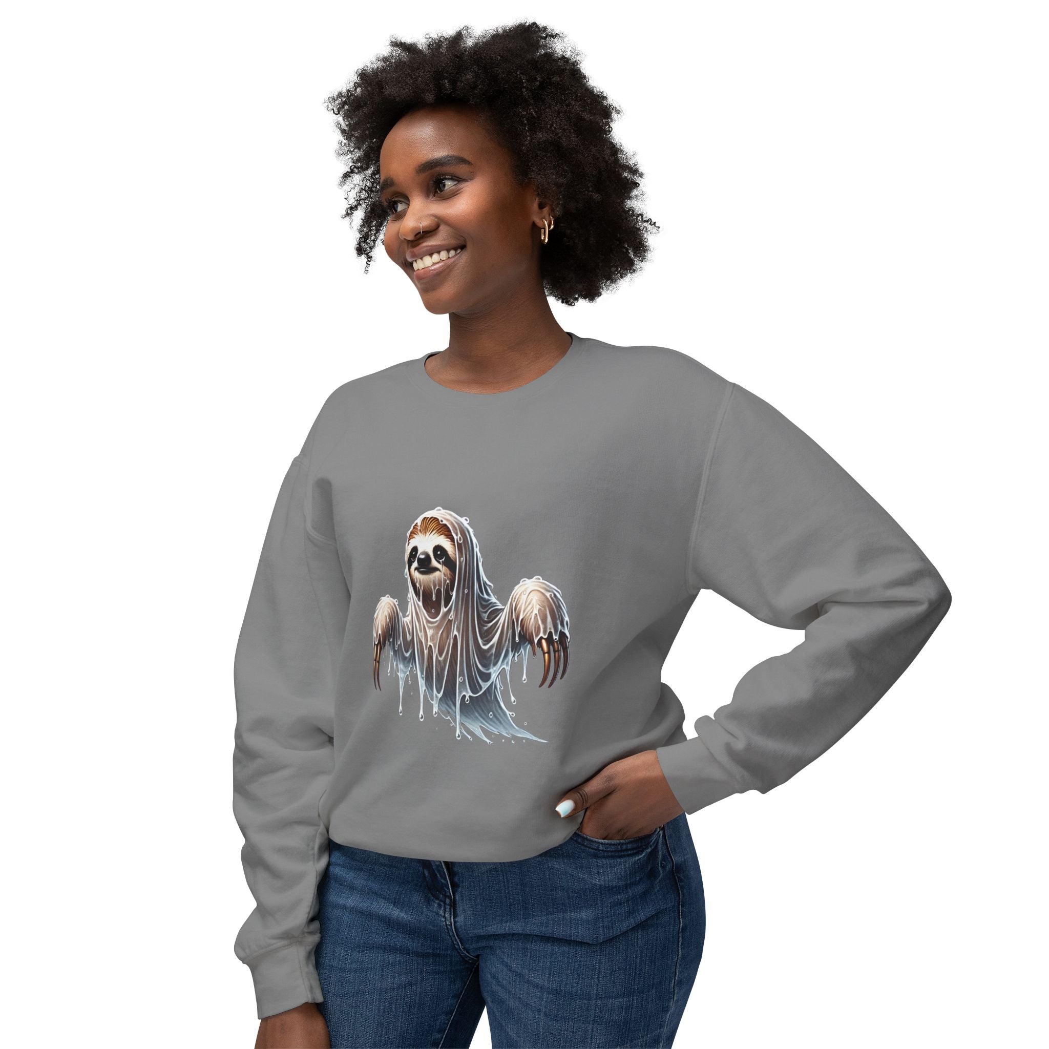 BS WETWEAR GHOST SLOTH  SWEATSHIRT