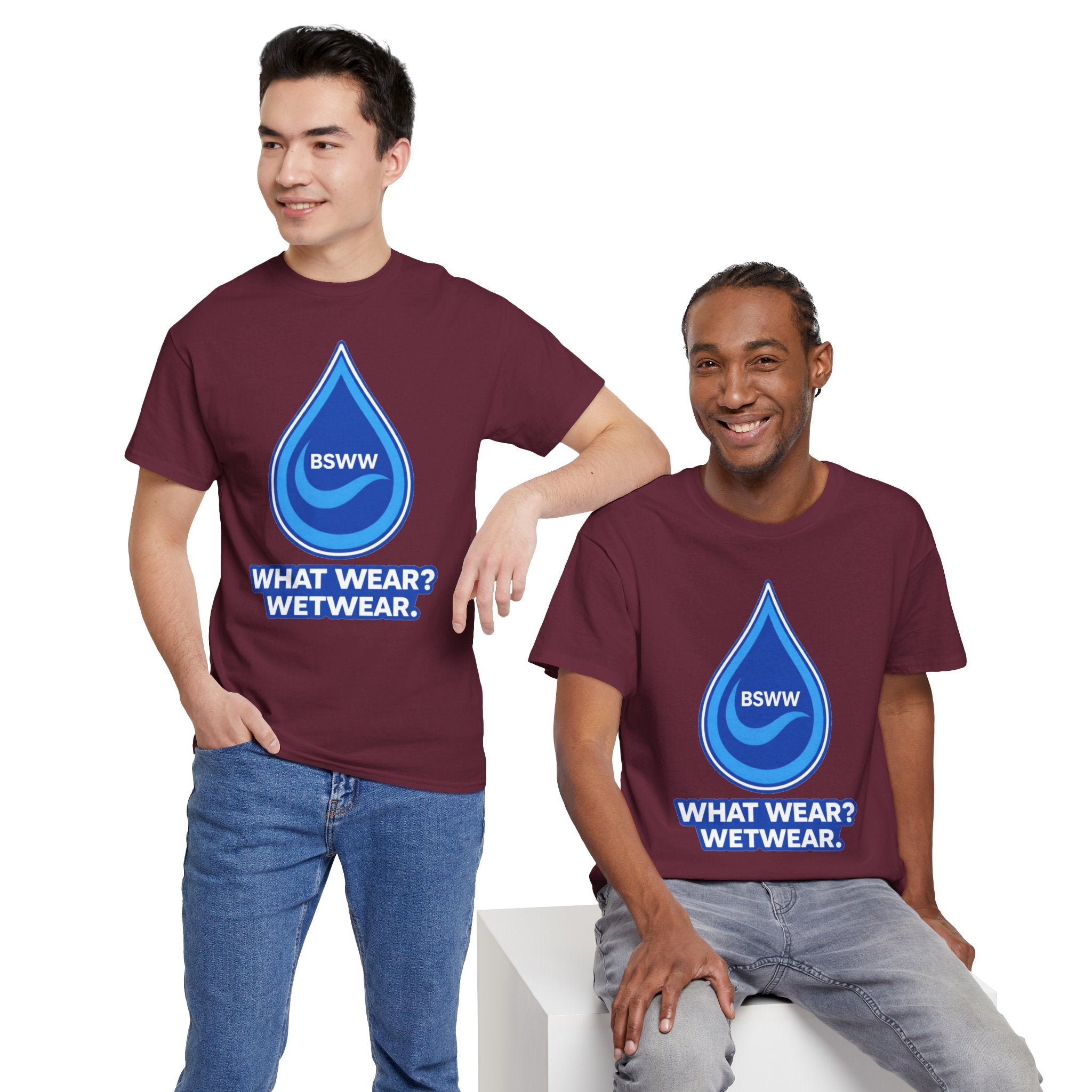 BS WETWEAR BLUE DROP T-SHIRT