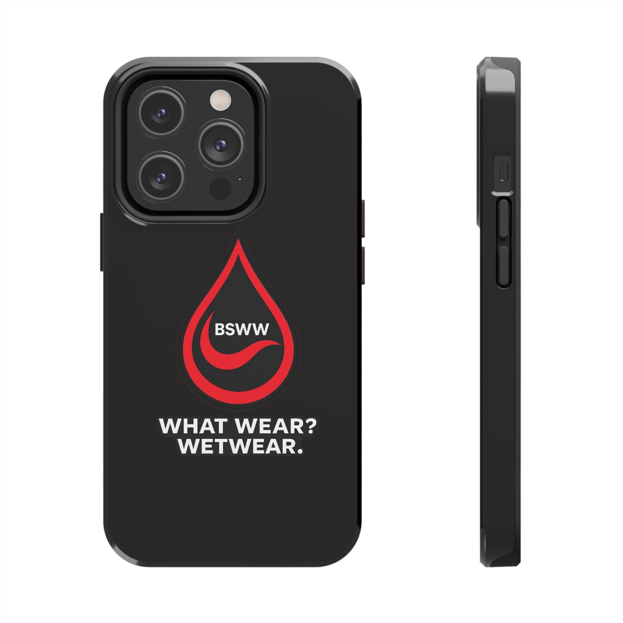 BS WETWEAR RED DROP CORE PHONE CASE