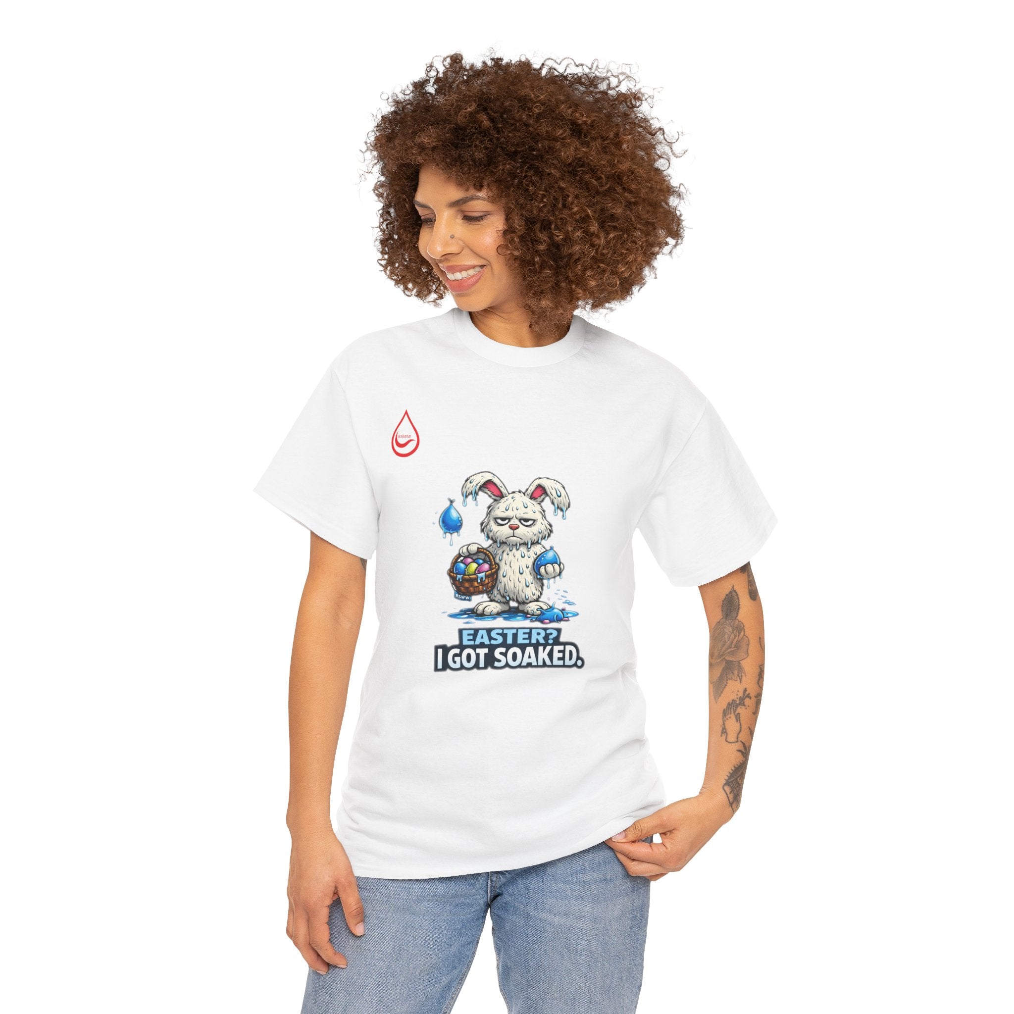 BS WETWEAR SOAKED EASTER BUNNY T-SHIRT