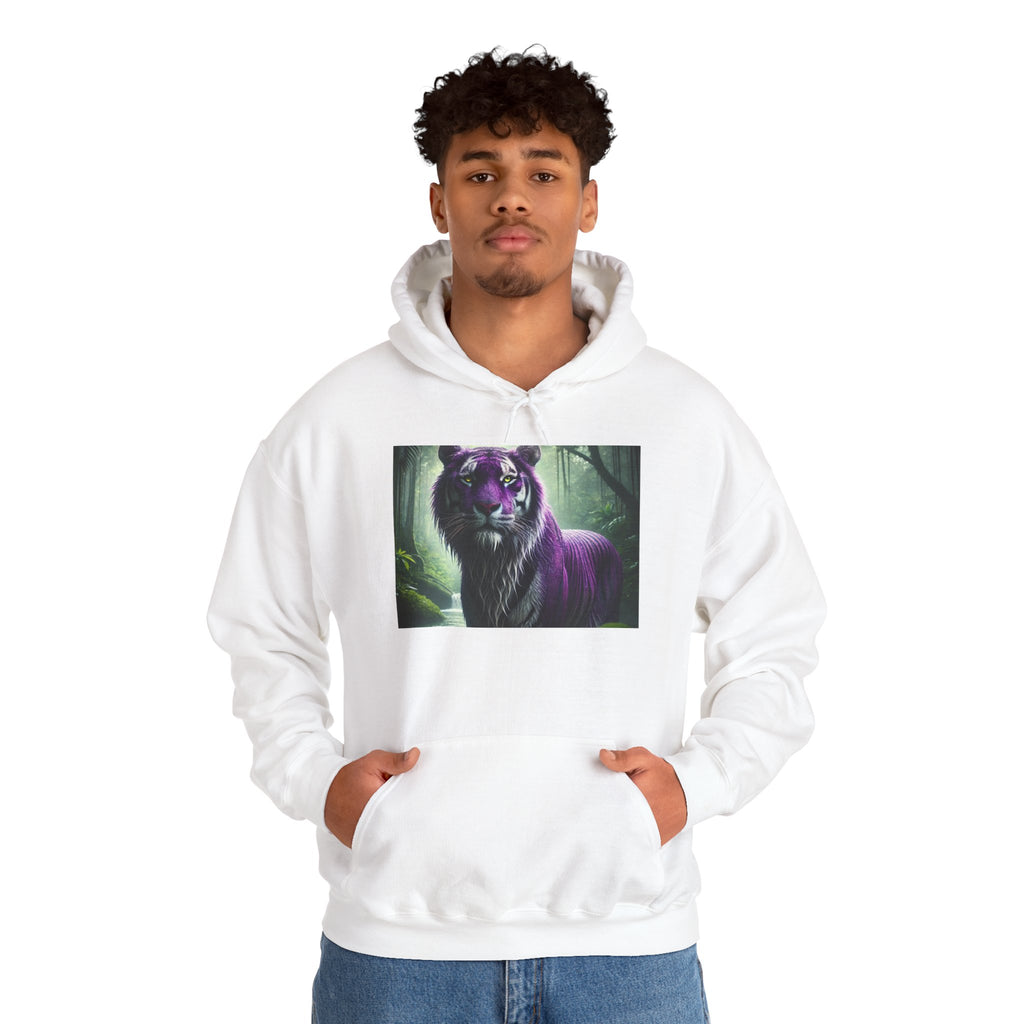 BS WETWEAR WET MAJESTIC PURPLE TIGER HOODIE