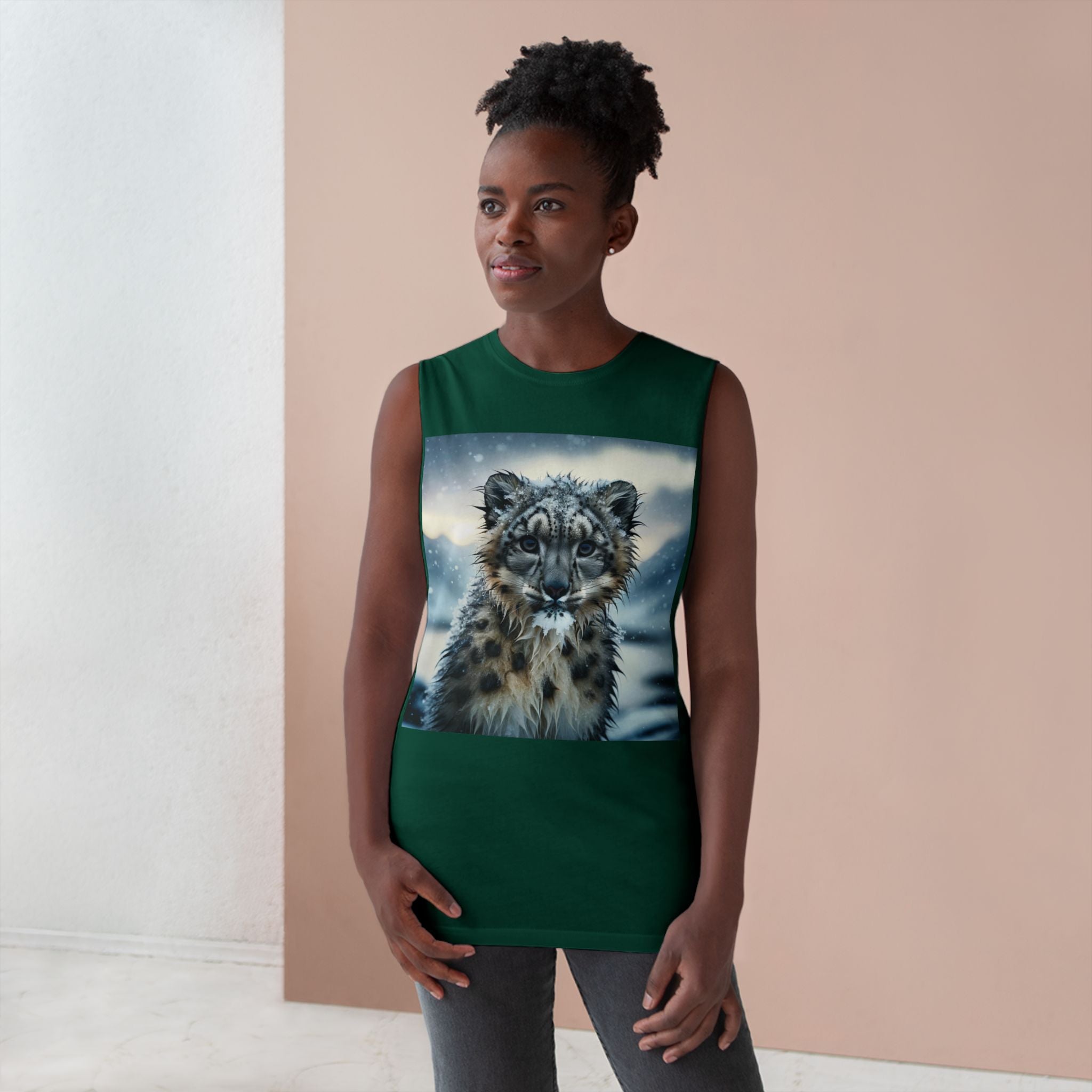 BS WETWEAR WET SNOW LEOPARD TANK