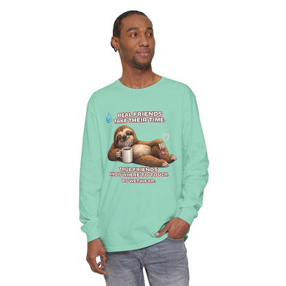 BS WETWEAR TRUE FRIENDS STAY ANYWAY LONG SLEEVE T-SHIRT