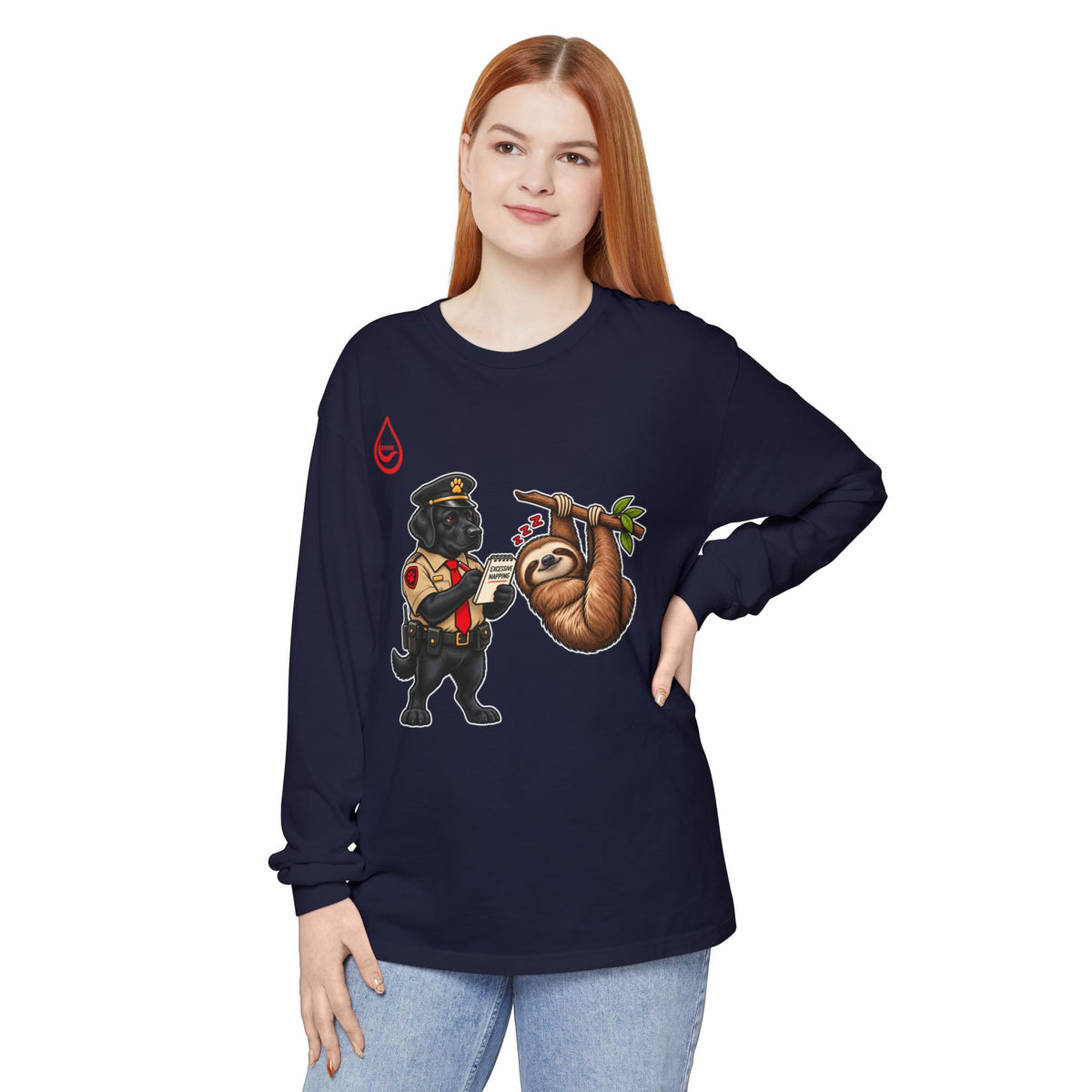 BS WETWEAR EXCESSIVE NAPPING LONG-SLEEVE T-SHIRT