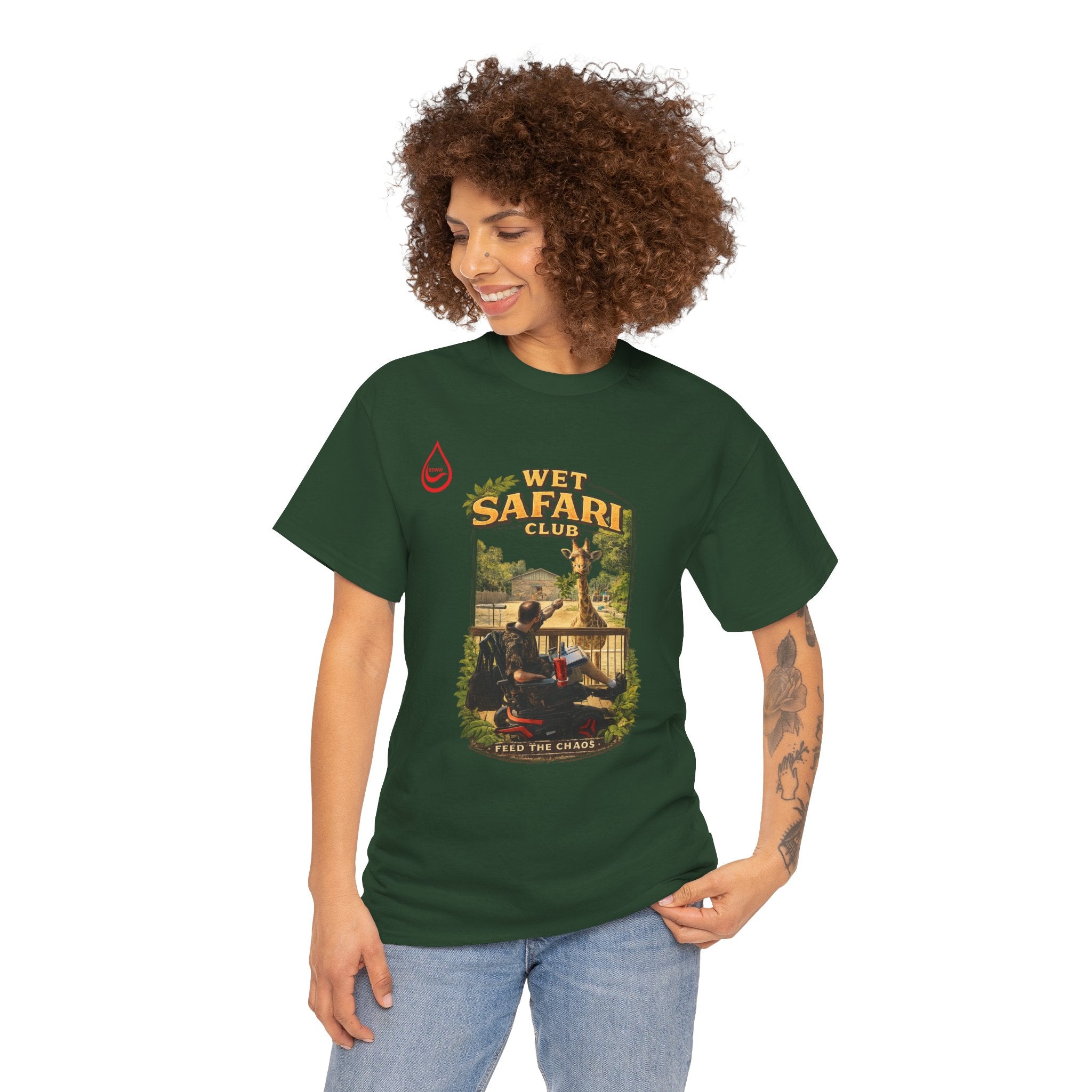BS WETWEAR FEED THE CHAOS  T-SHIRT