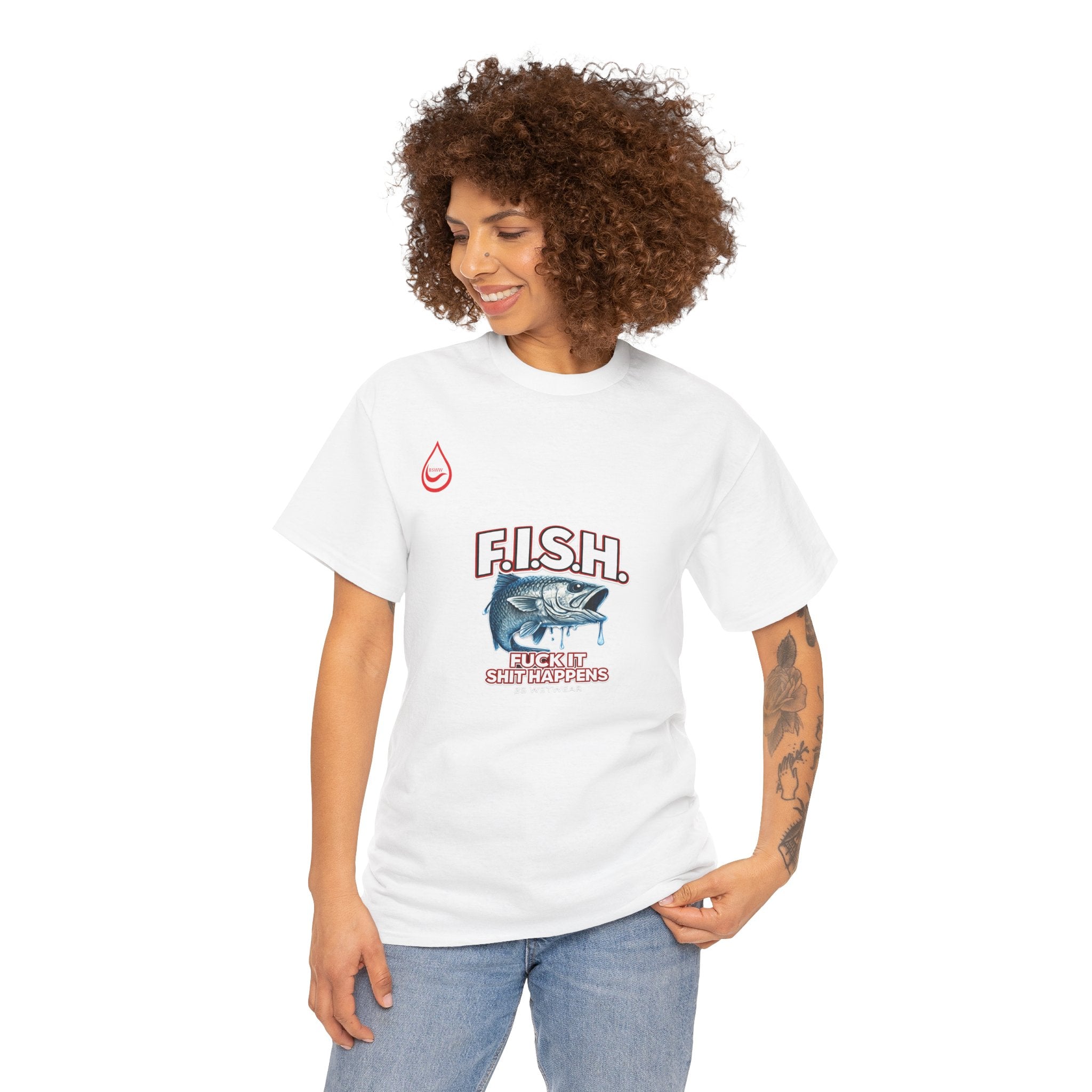 BS WETWEAR F.I.S.H. BLACKOUT T-SHIRT