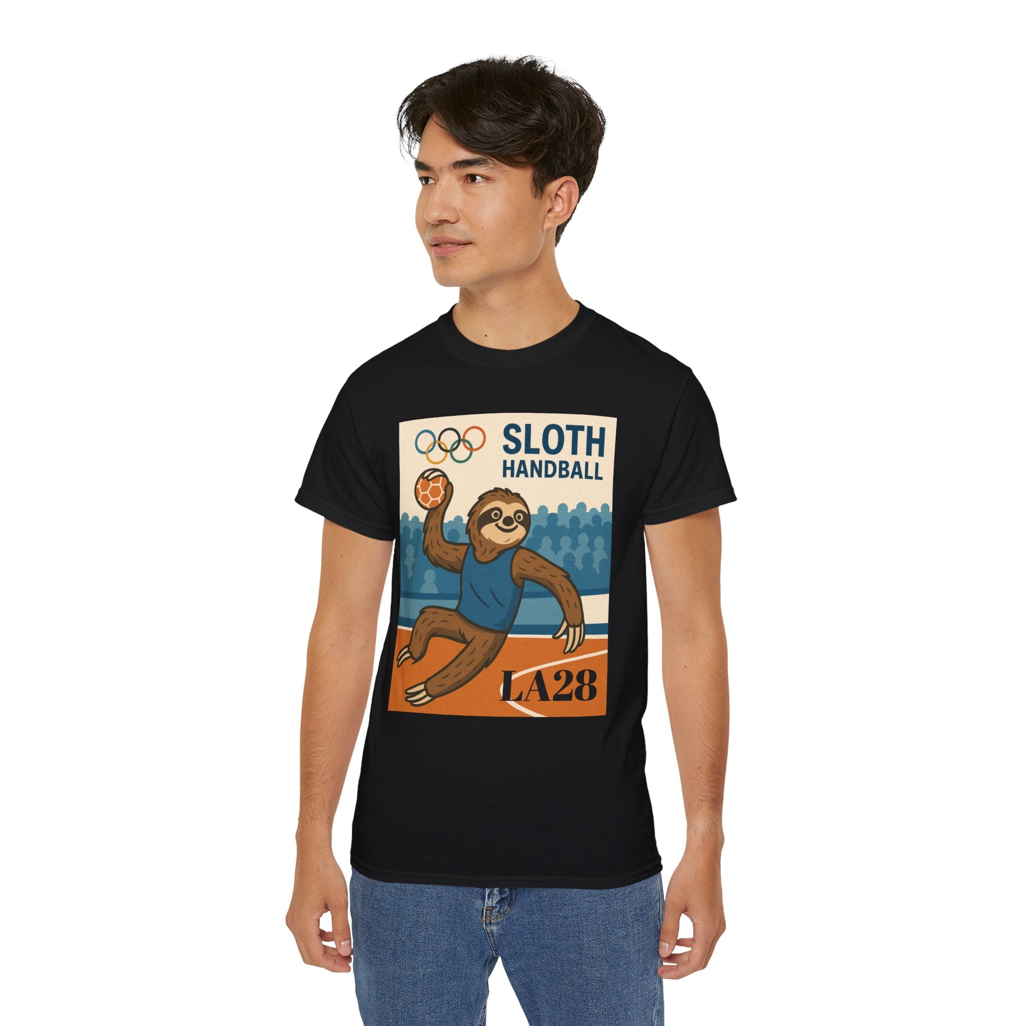 BS WETWEAR SLOTH HANDBALL: THE ART OF MOVING NOWHERE FAST T-SHIRT