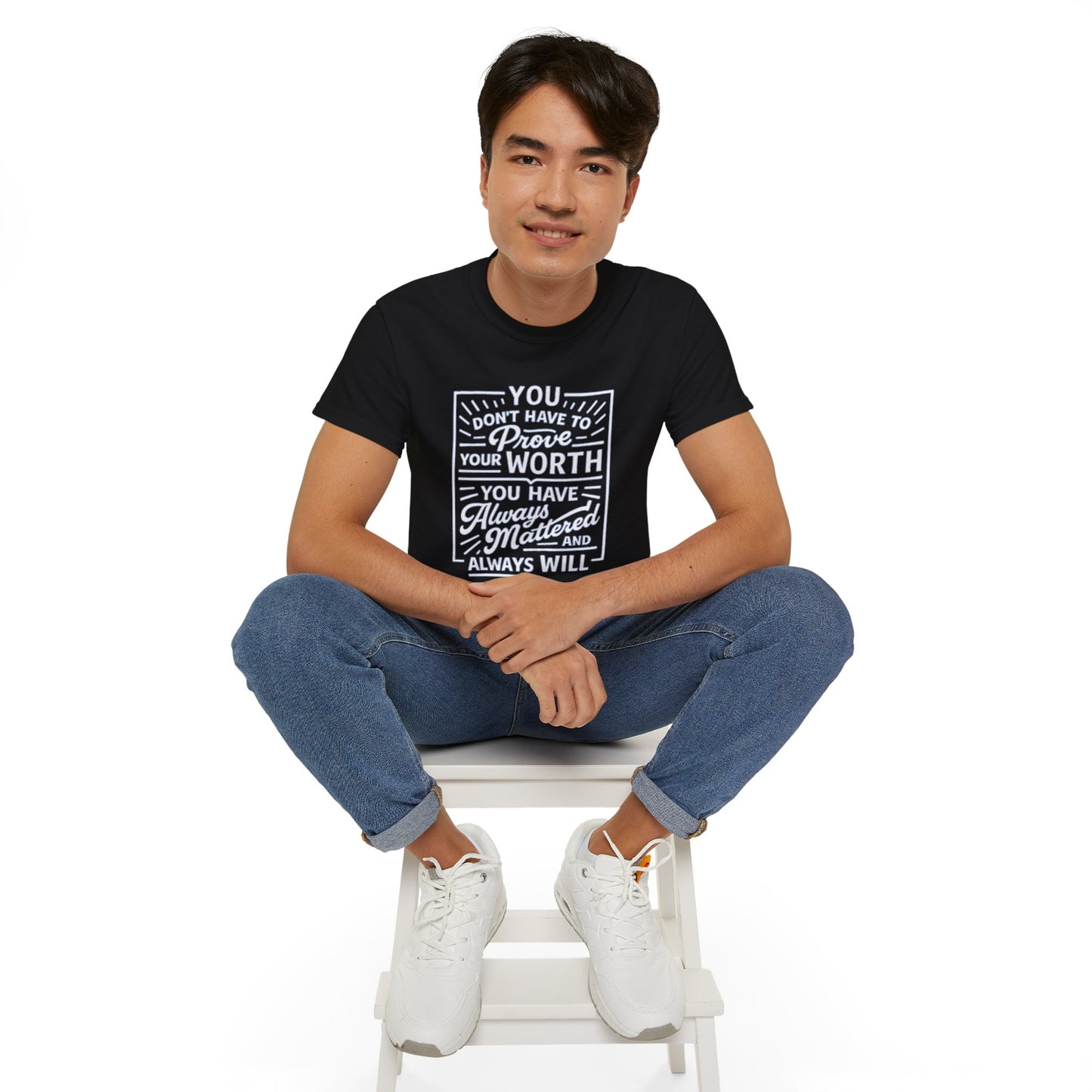 BS WETWEAR I MATTERED THEN, I MATTER NOW T-SHIRT