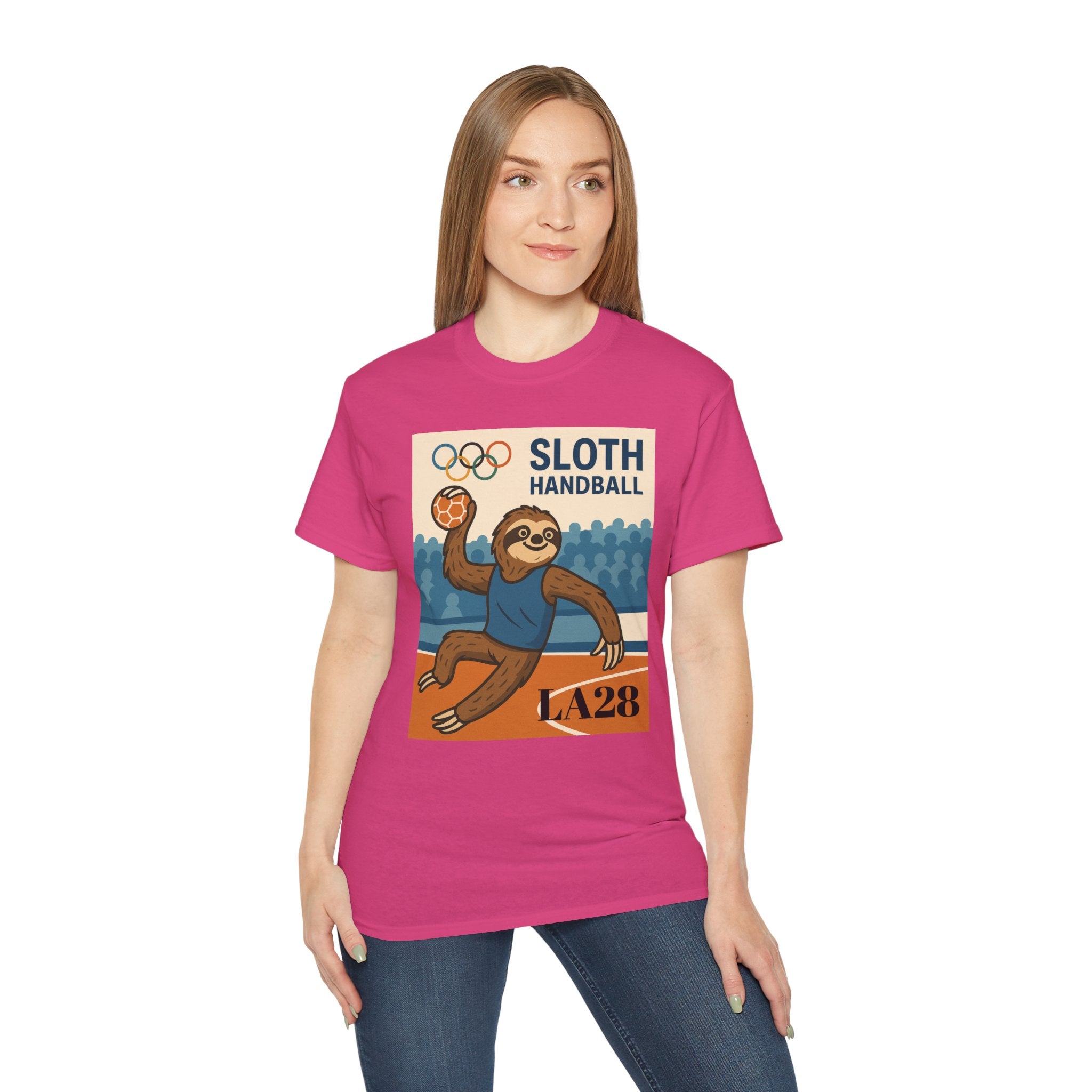 BS WETWEAR SLOTH HANDBALL: THE ART OF MOVING NOWHERE FAST T-SHIRT
