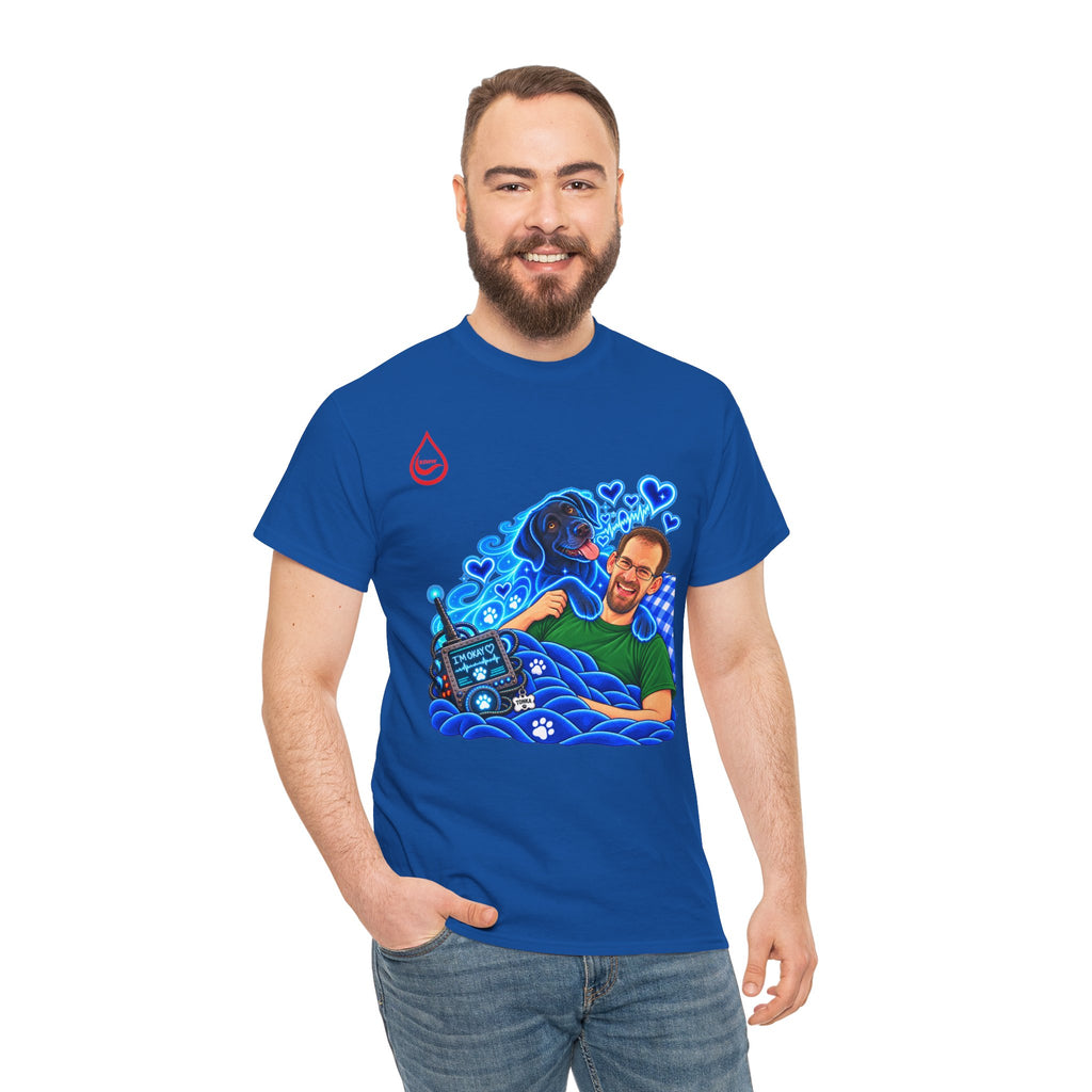 BS WETWEAR MY DOG IS BETTER THAN MEDICINE T-SHIRT