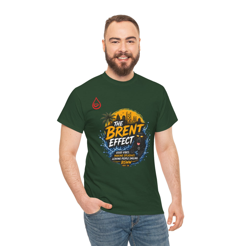 BS WETWEAR THE BRENT EFFECT LEGENDARY VIBES T-SHIRT