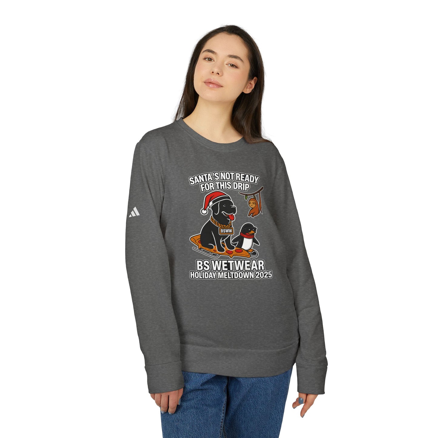 BS WETWEAR THE CHRISTMAS CHAOS CREW SWEATER