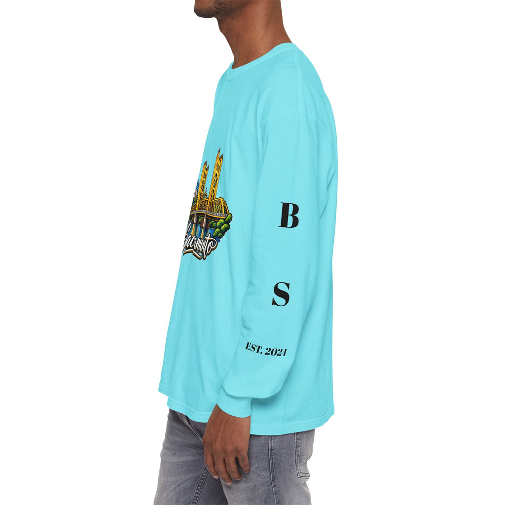 BS WETWEAR SACRAMENTO 916 CITY VIBES LONG SLEEVE T-SHIRT