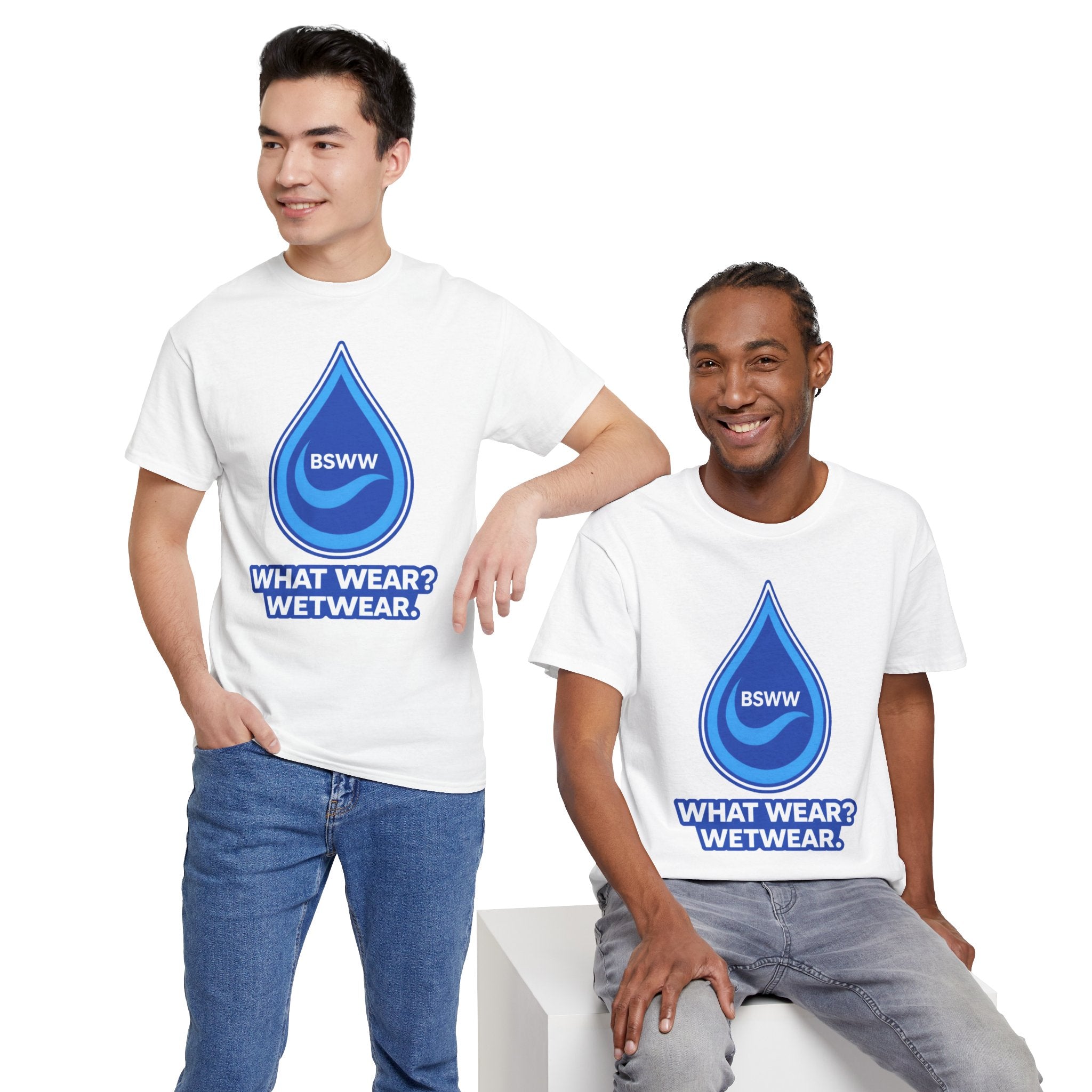 BS WETWEAR BLUE DROP T-SHIRT