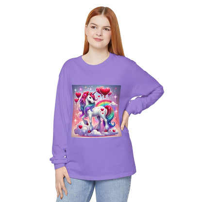 BS WETWEAR UNICORN VDAY LONG SLEEVE T-SHIRT