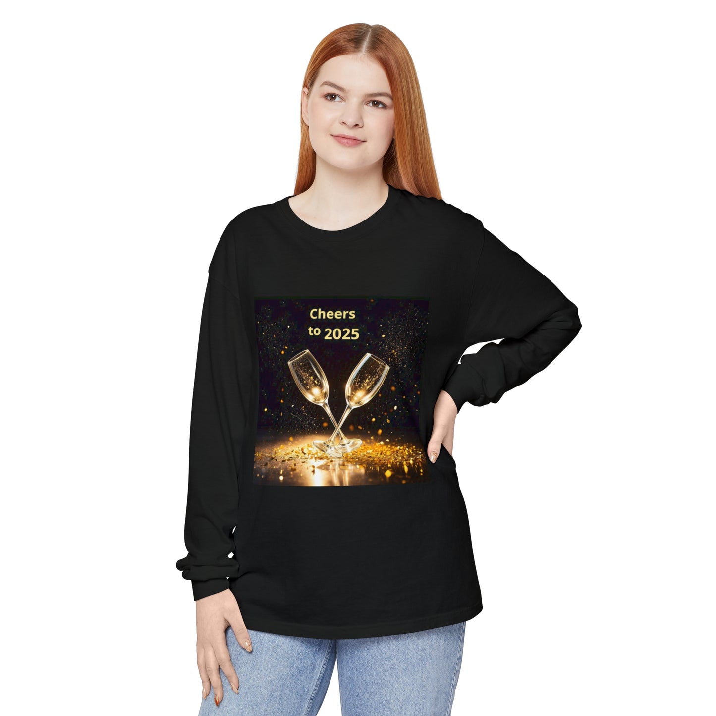 BS WETWEAR CHAMPAGNE CELEBRATION LONG  SLEEVE T-SHIRT