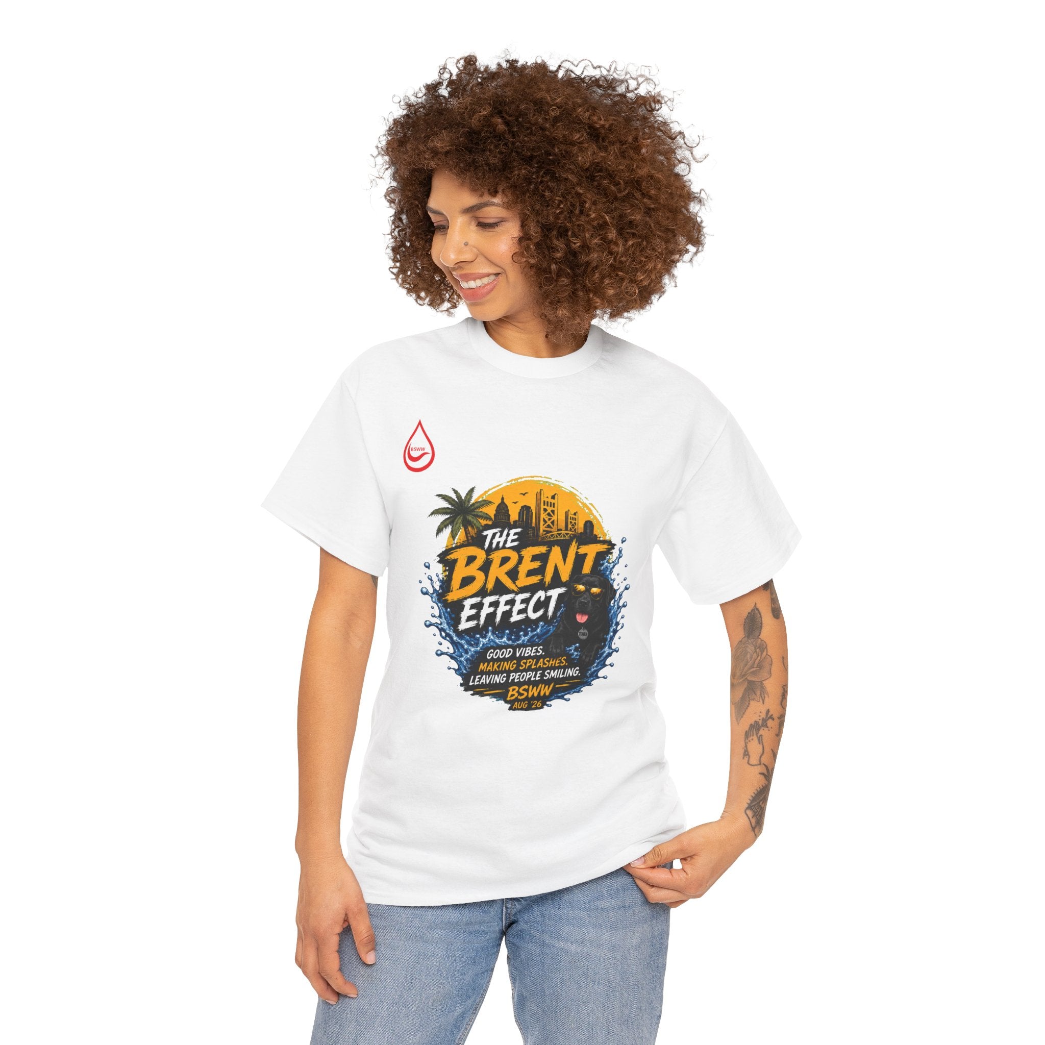 BS WETWEAR THE BRENT EFFECT LEGENDARY VIBES T-SHIRT