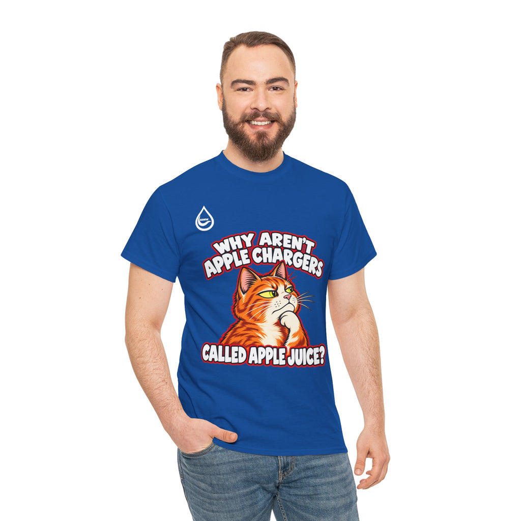 BS WETWEAR APPLE JUICE MAKES TOO MUCH SENSE T-SHIRT