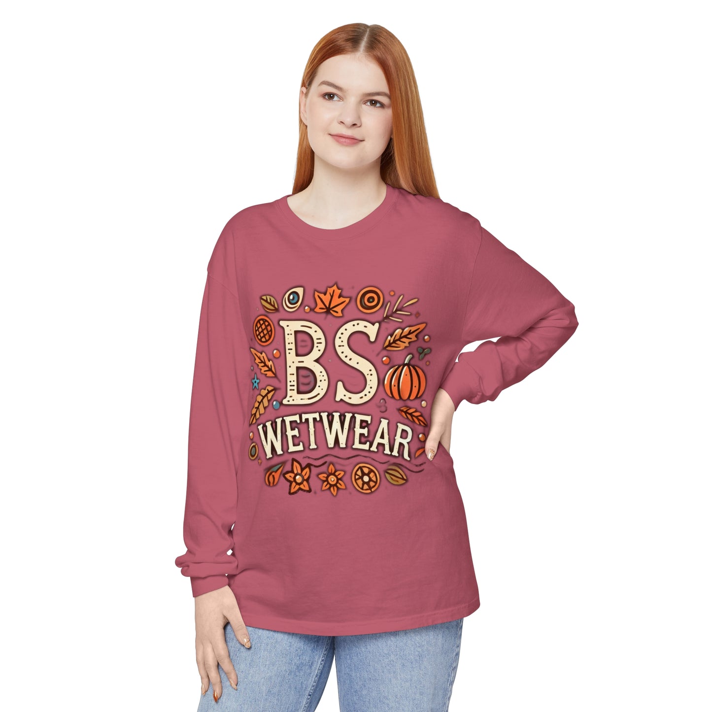 BS WETWEAR  LOGO LONGSLEEVE T-SHIRT