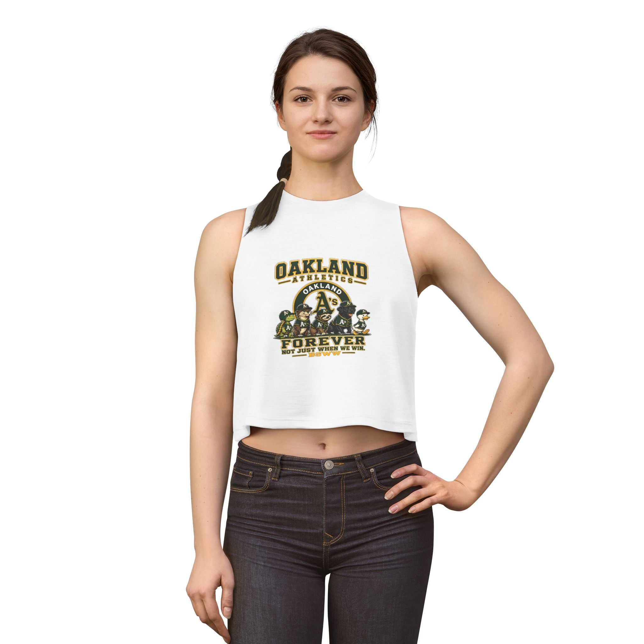 BS WETWEAR FOREVER GREEN AND GOLD TANK