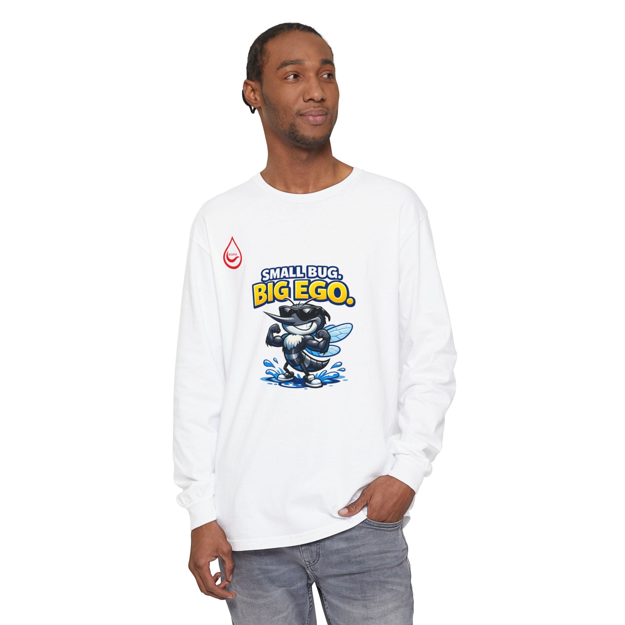 BS WETWEAR THE ANNOYING CHAMP LONG SLEEVE T-SHIRT