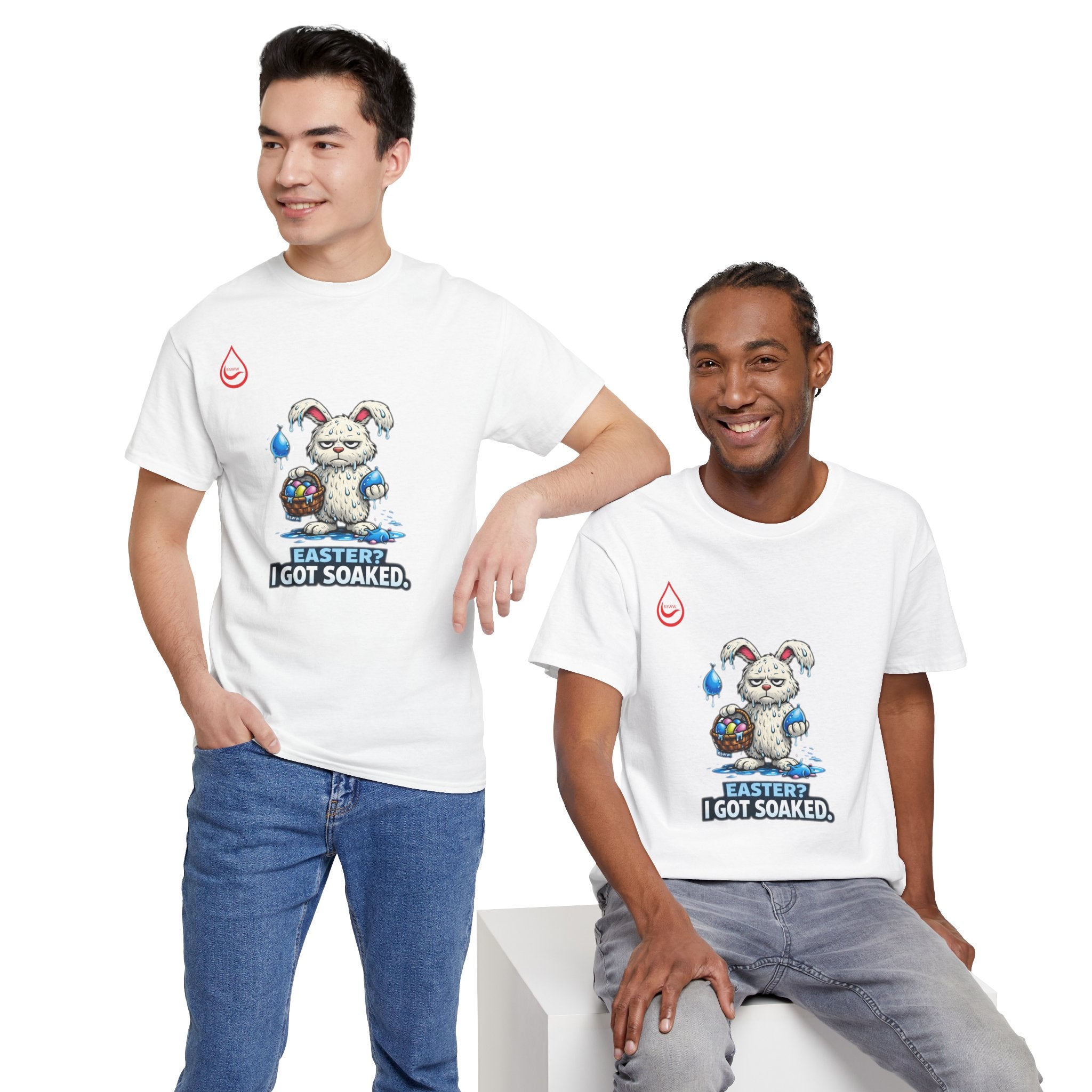 BS WETWEAR SOAKED EASTER BUNNY T-SHIRT