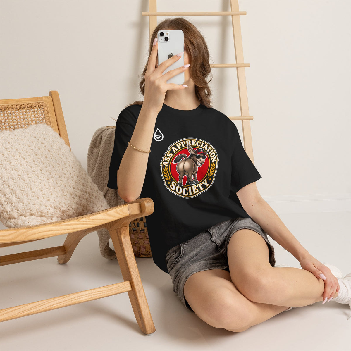 BS WETWEAR CHEEKY DONKEY APPRECIATION SOCIETY T-SHIRT