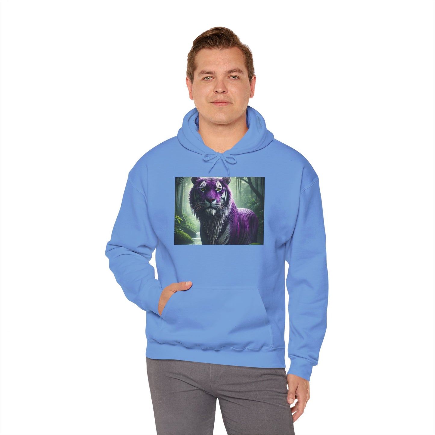 BS WETWEAR WET MAJESTIC PURPLE TIGER HOODIE