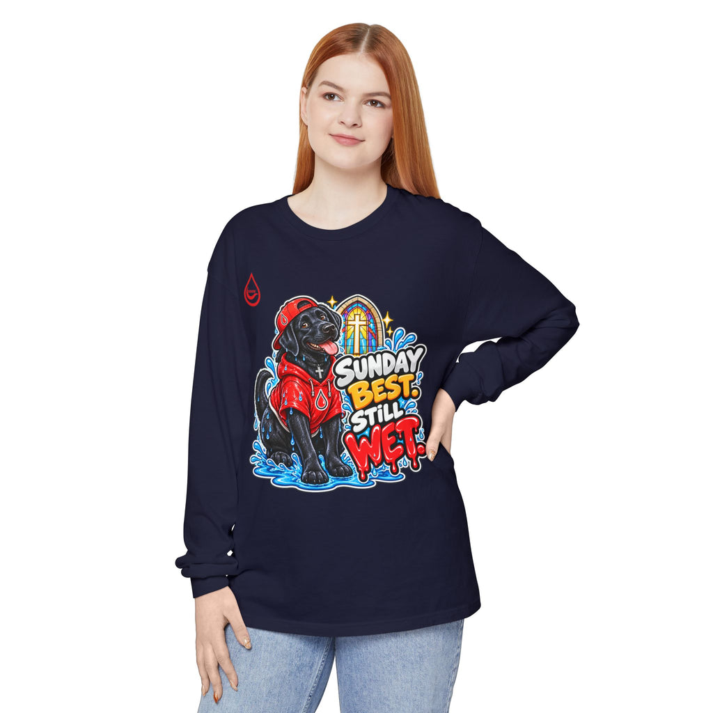 BS WETWEAR SUNDAY SERVICE SPLASH SQUAD LONG SLEEVE T-SHIRT