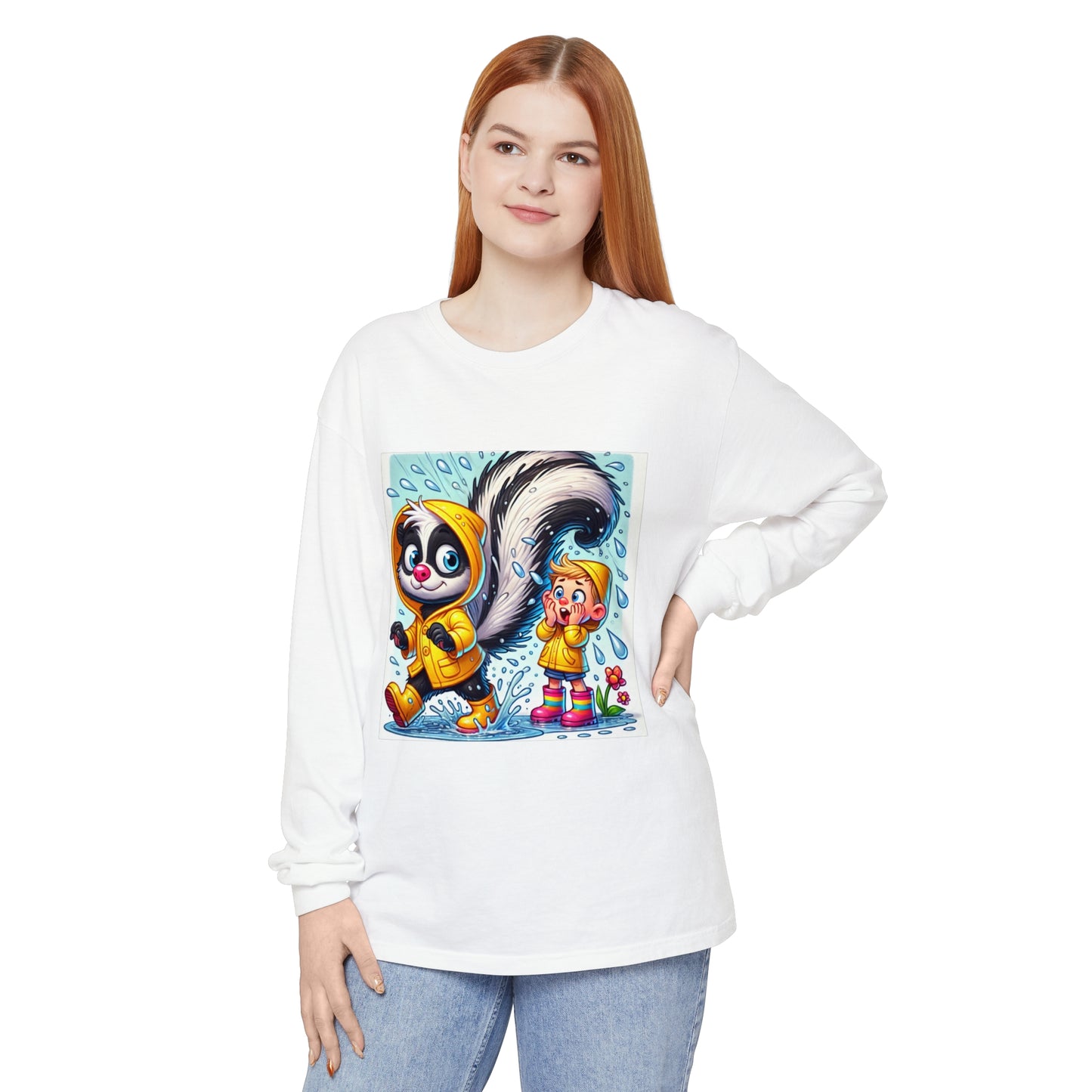 BS WETWEAR WET SKUNK LONG SLEEVE T -SHIRT