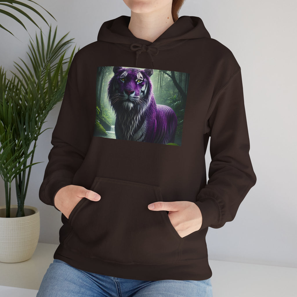 BS WETWEAR WET MAJESTIC PURPLE TIGER HOODIE