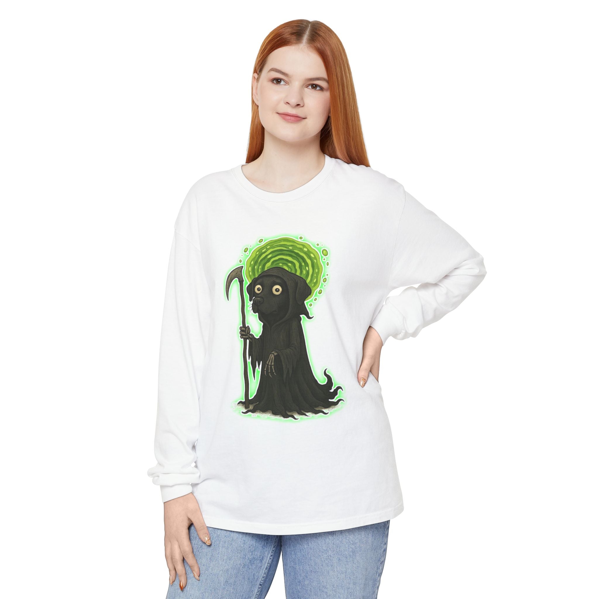 BS WETWEAR GALACTIC GHOUL VIBES LONG SLEEVE T-SHIRT