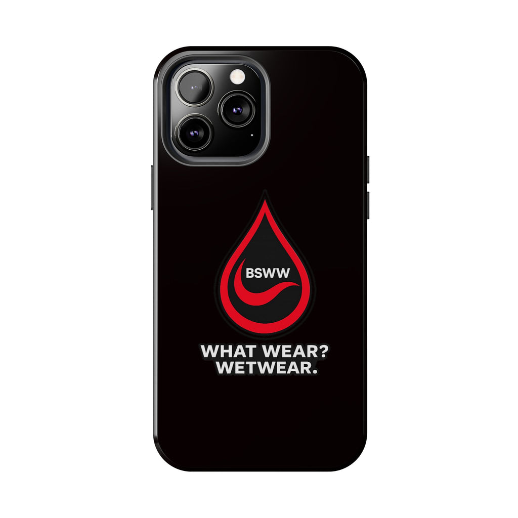 BS WETWEAR RED DROP CORE PHONE CASE