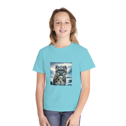 KIDS WET SNOW LEOPARD TEE