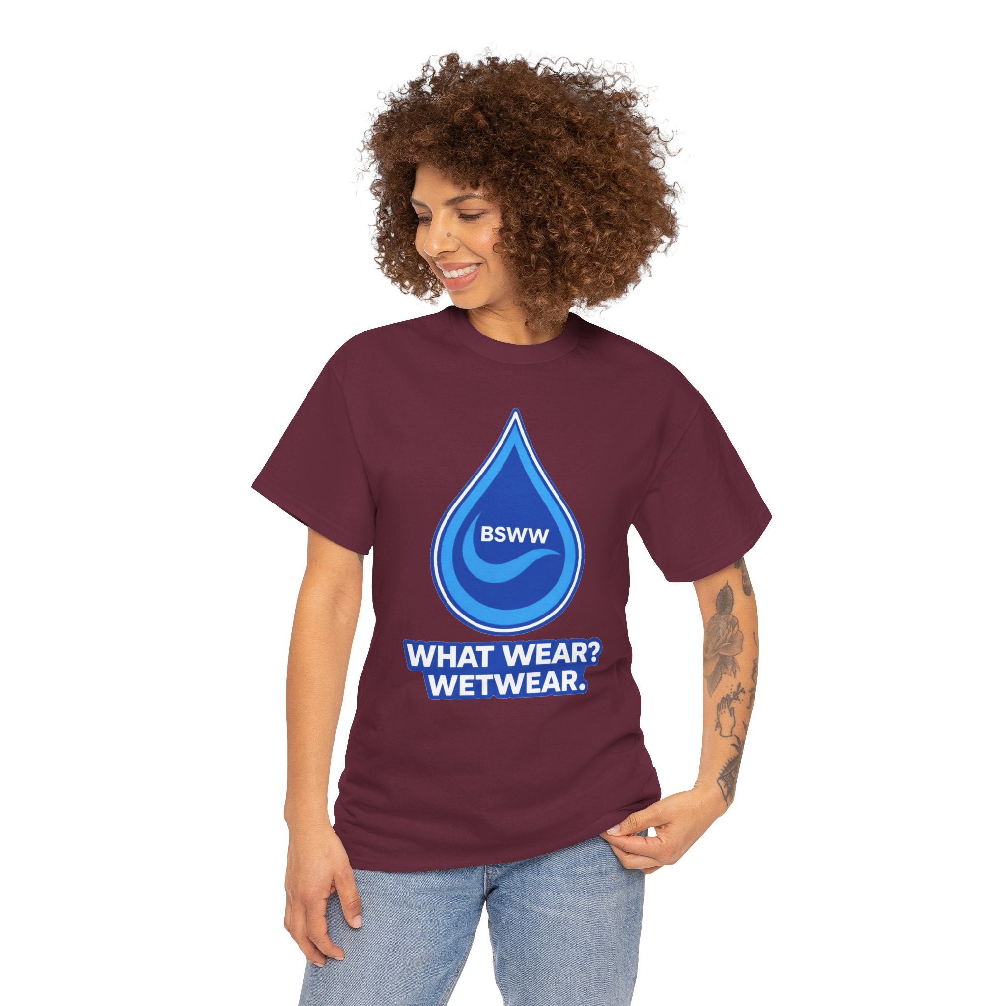 BS WETWEAR BLUE DROP T-SHIRT