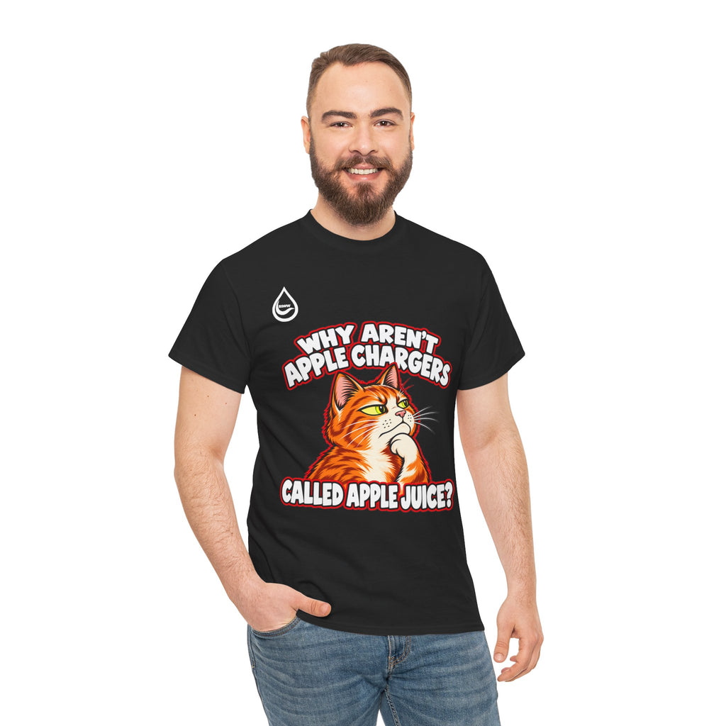 BS WETWEAR APPLE JUICE MAKES TOO MUCH SENSE T-SHIRT