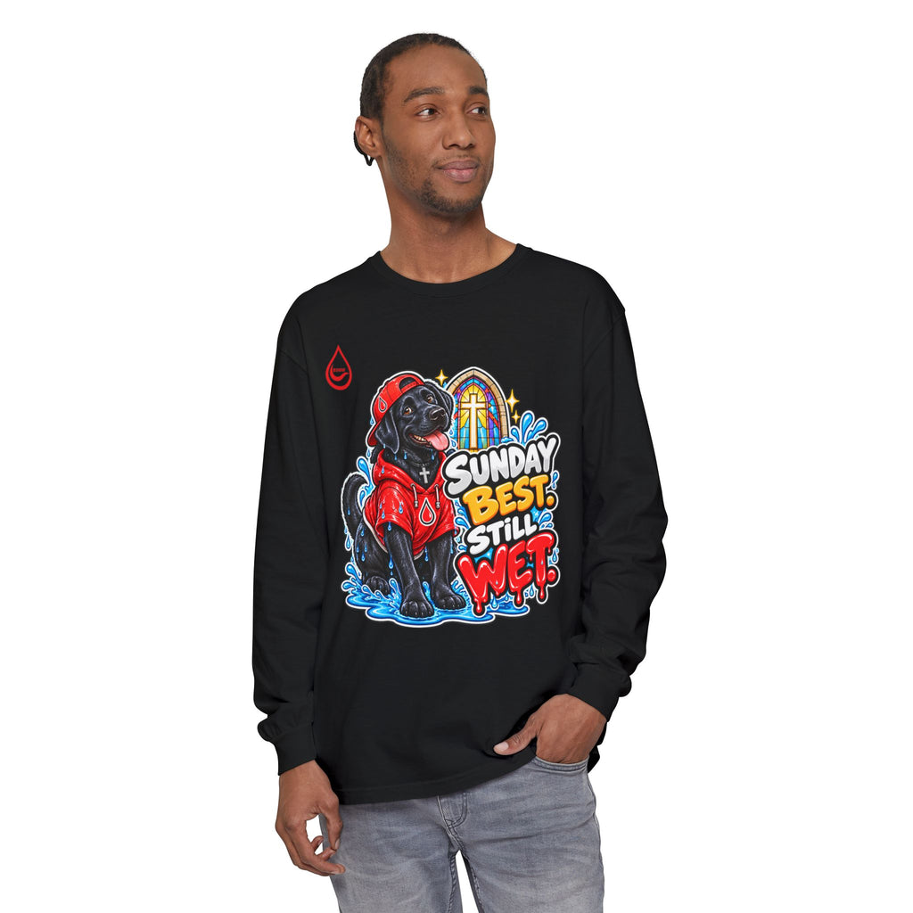 BS WETWEAR SUNDAY SERVICE SPLASH SQUAD LONG SLEEVE T-SHIRT