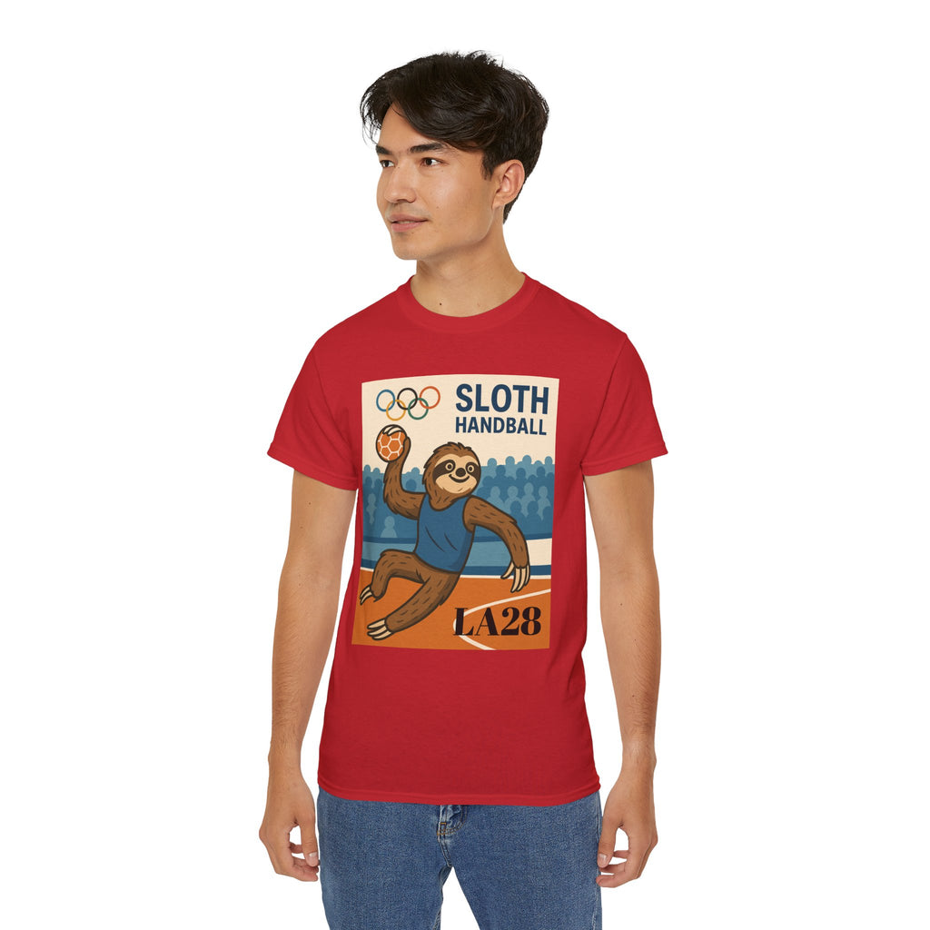 BS WETWEAR SLOTH HANDBALL: THE ART OF MOVING NOWHERE FAST T-SHIRT