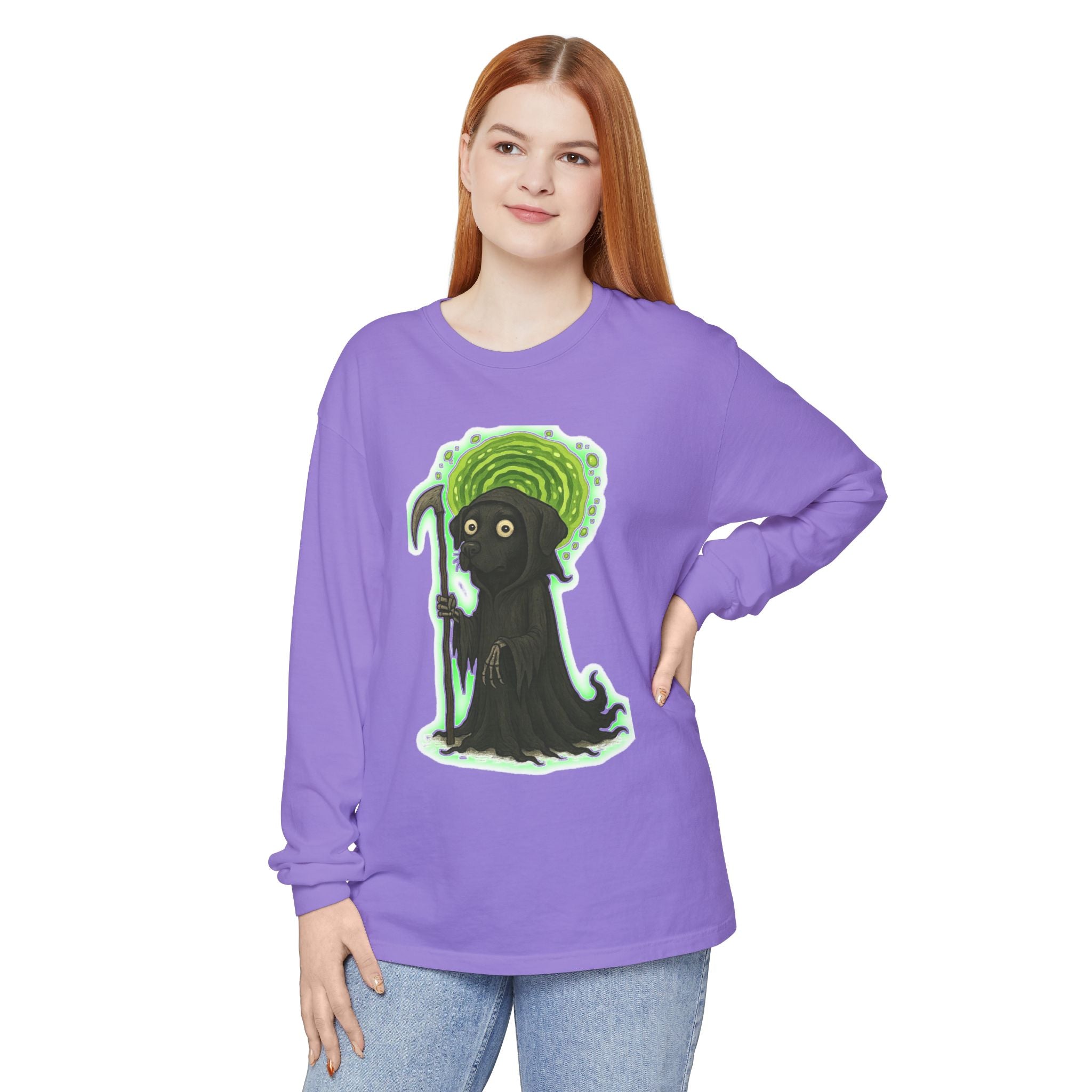 BS WETWEAR GALACTIC GHOUL VIBES LONG SLEEVE T-SHIRT