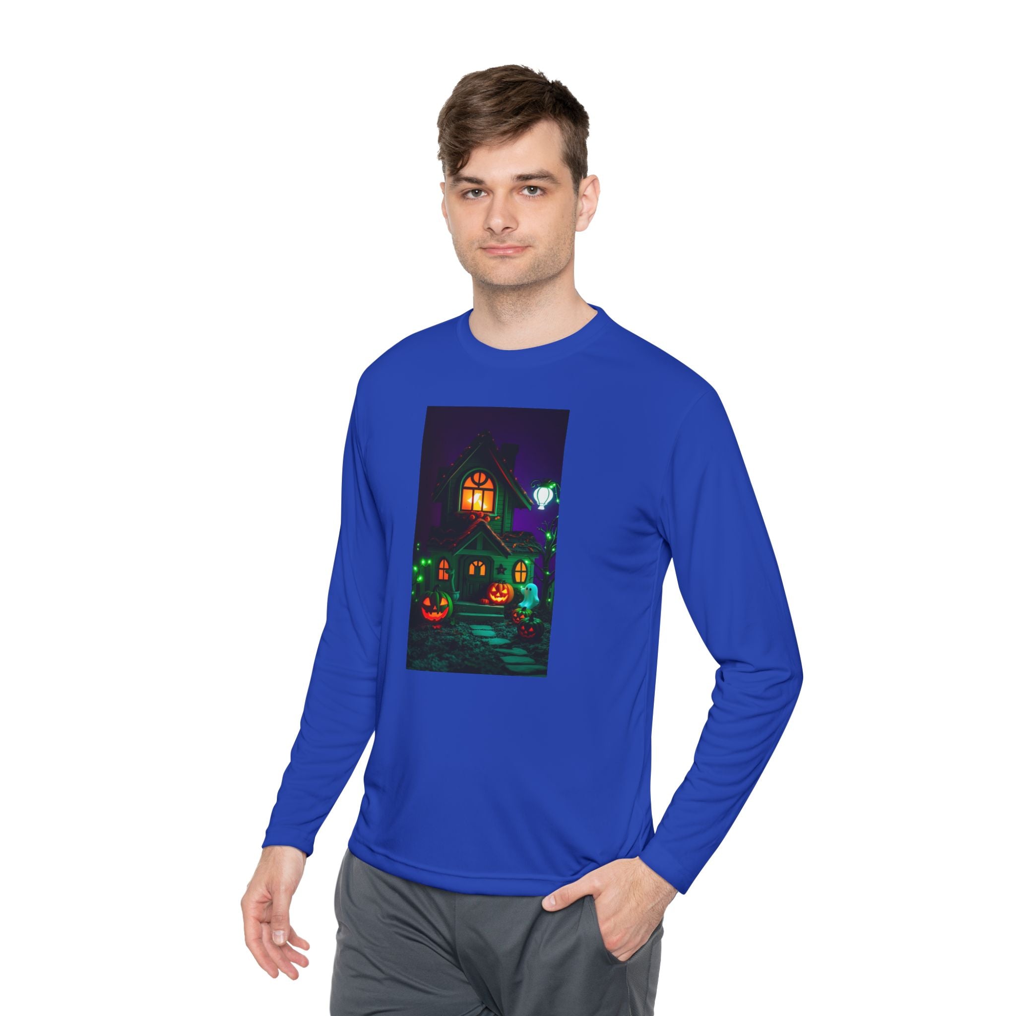 BS WETWEAR HAUNTED HOUSE LONGSLEEVE T-SHIRT