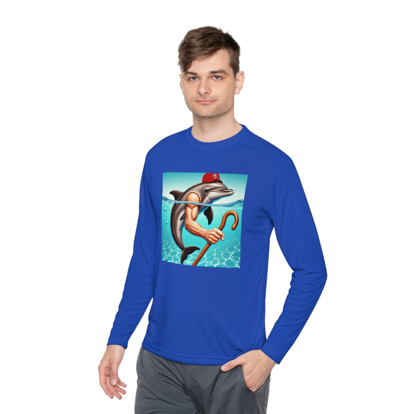 BS WETWEAR WET DADDY DOLPH LONGSLEEVE T-SHIRT