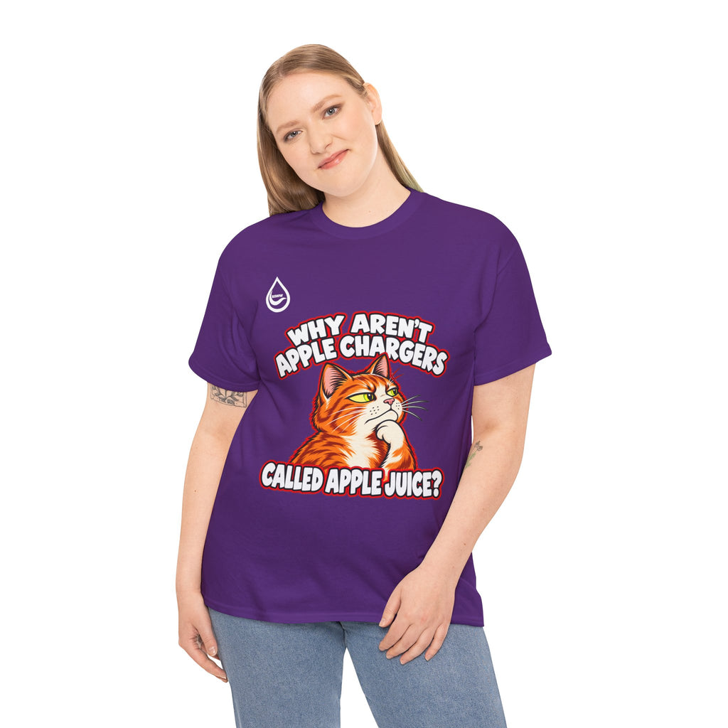 BS WETWEAR APPLE JUICE MAKES TOO MUCH SENSE T-SHIRT
