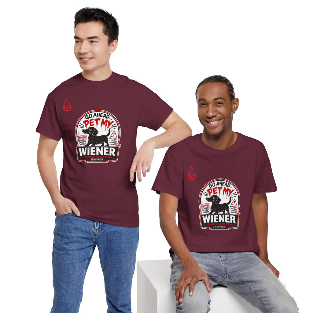 BS WETWEAR PET AT YOUR OWN RISK T-SHIRT