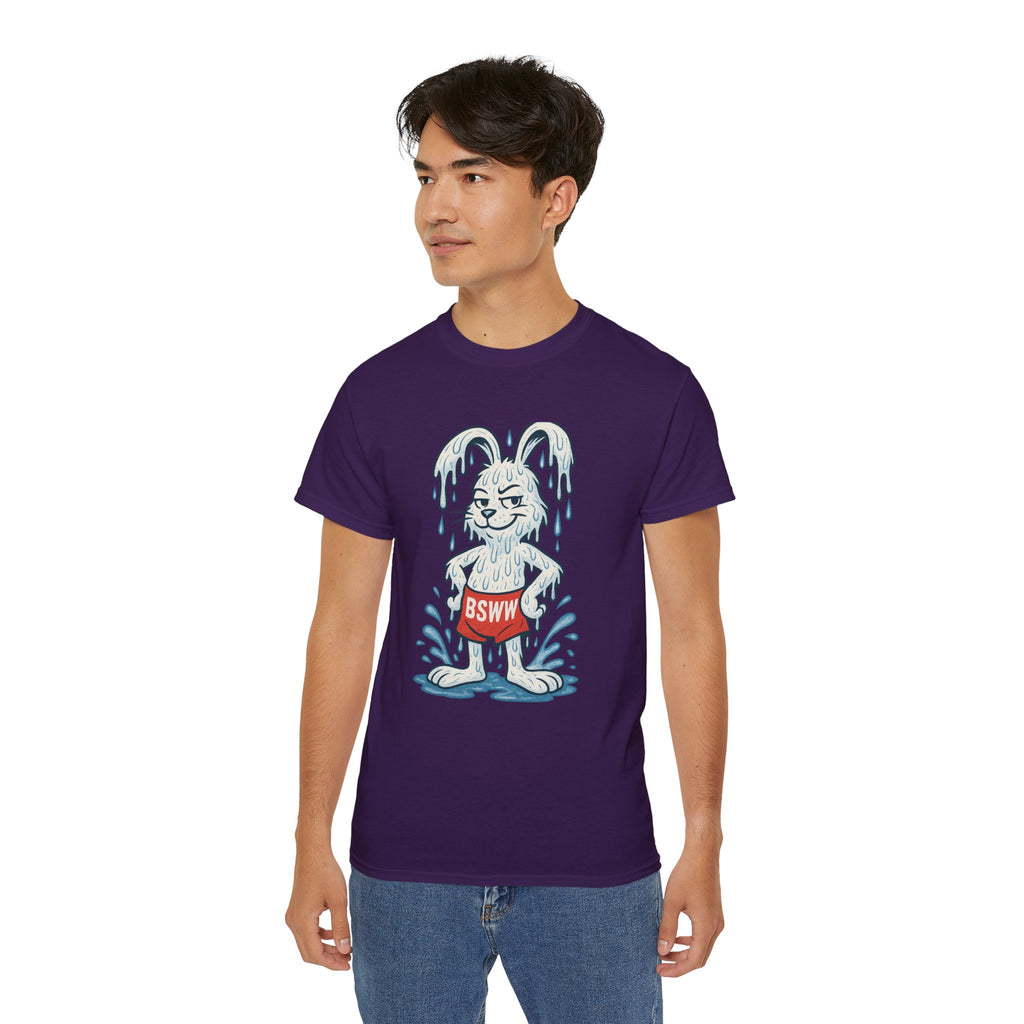 BS WETWEAR WET RABBIT – DRENCHED, DRIPPY, AND DOWNRIGHT LEGENDARY T-SHIRT