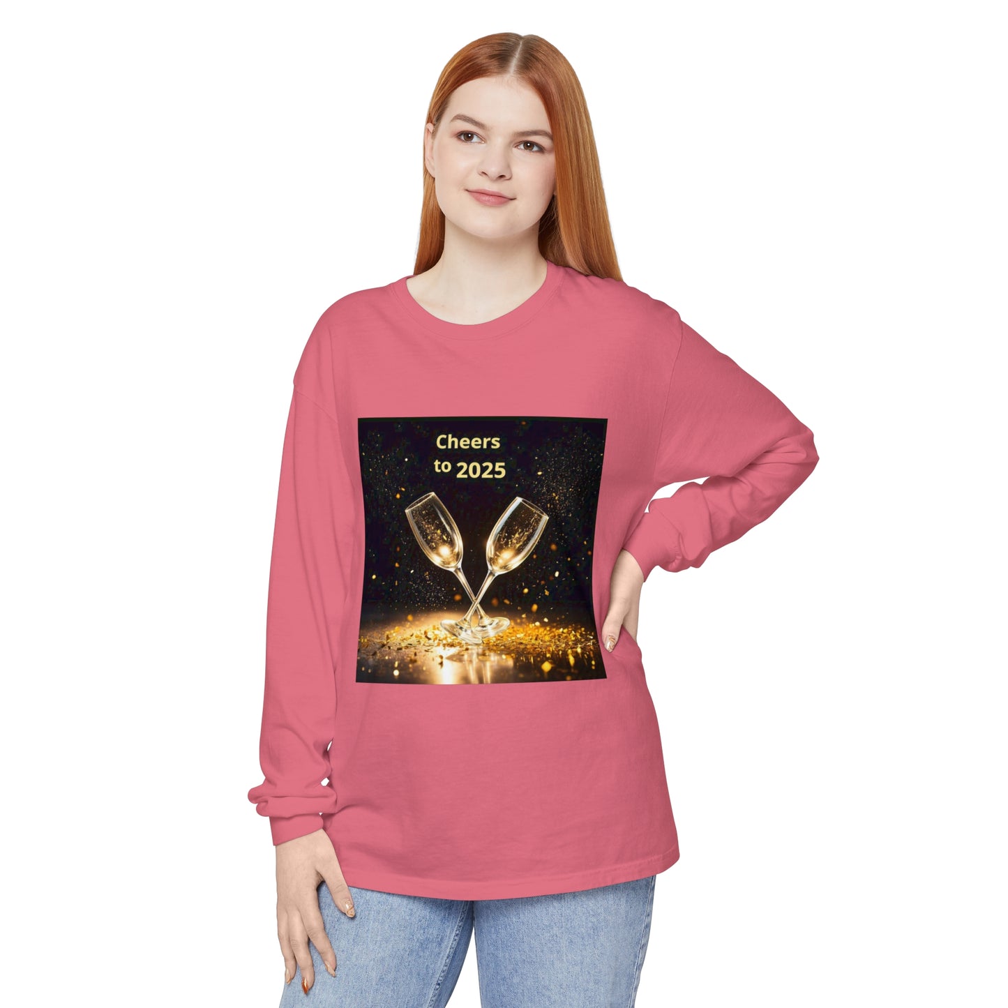 BS WETWEAR CHAMPAGNE CELEBRATION LONG  SLEEVE T-SHIRT