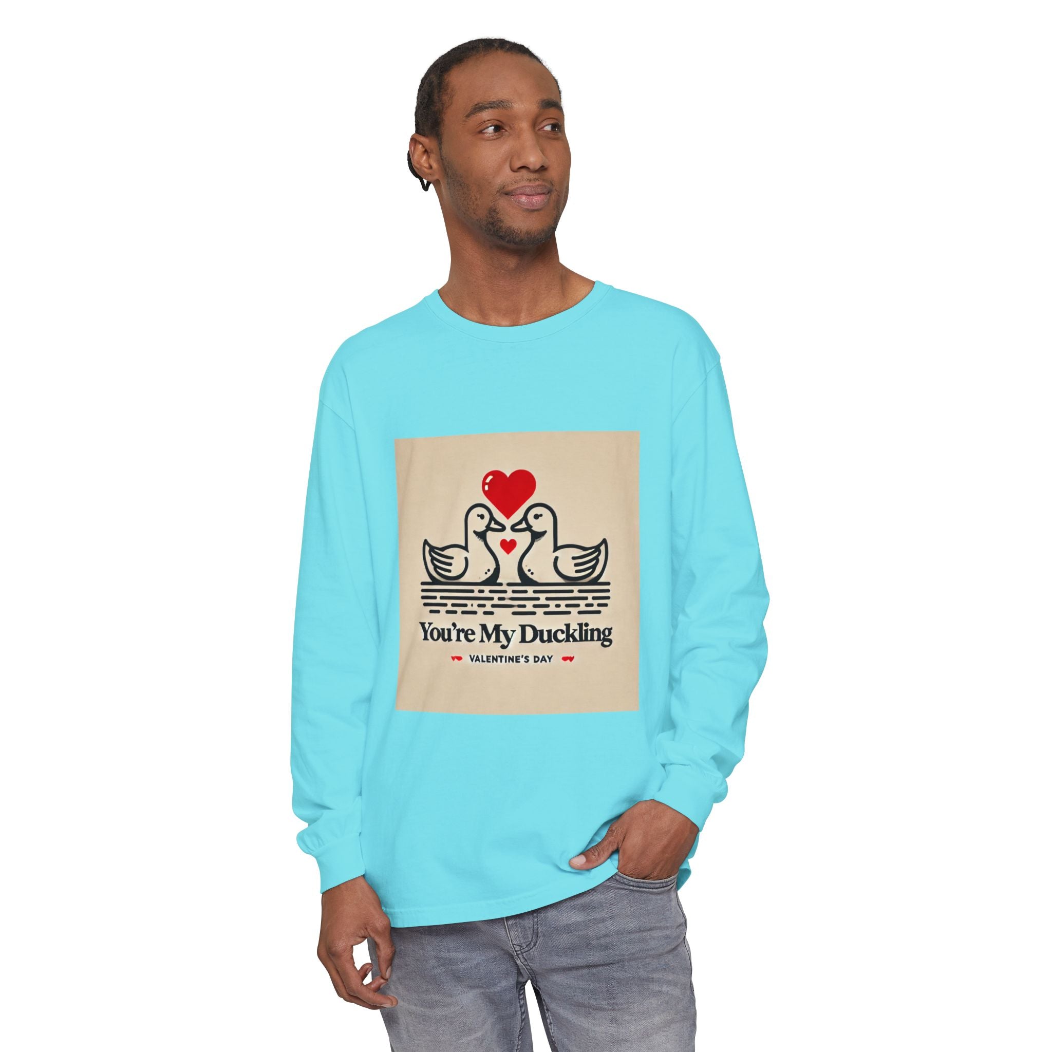 BS WETWEAR DUO DUCK VDAY LONG SLEEVE T-SHIRT